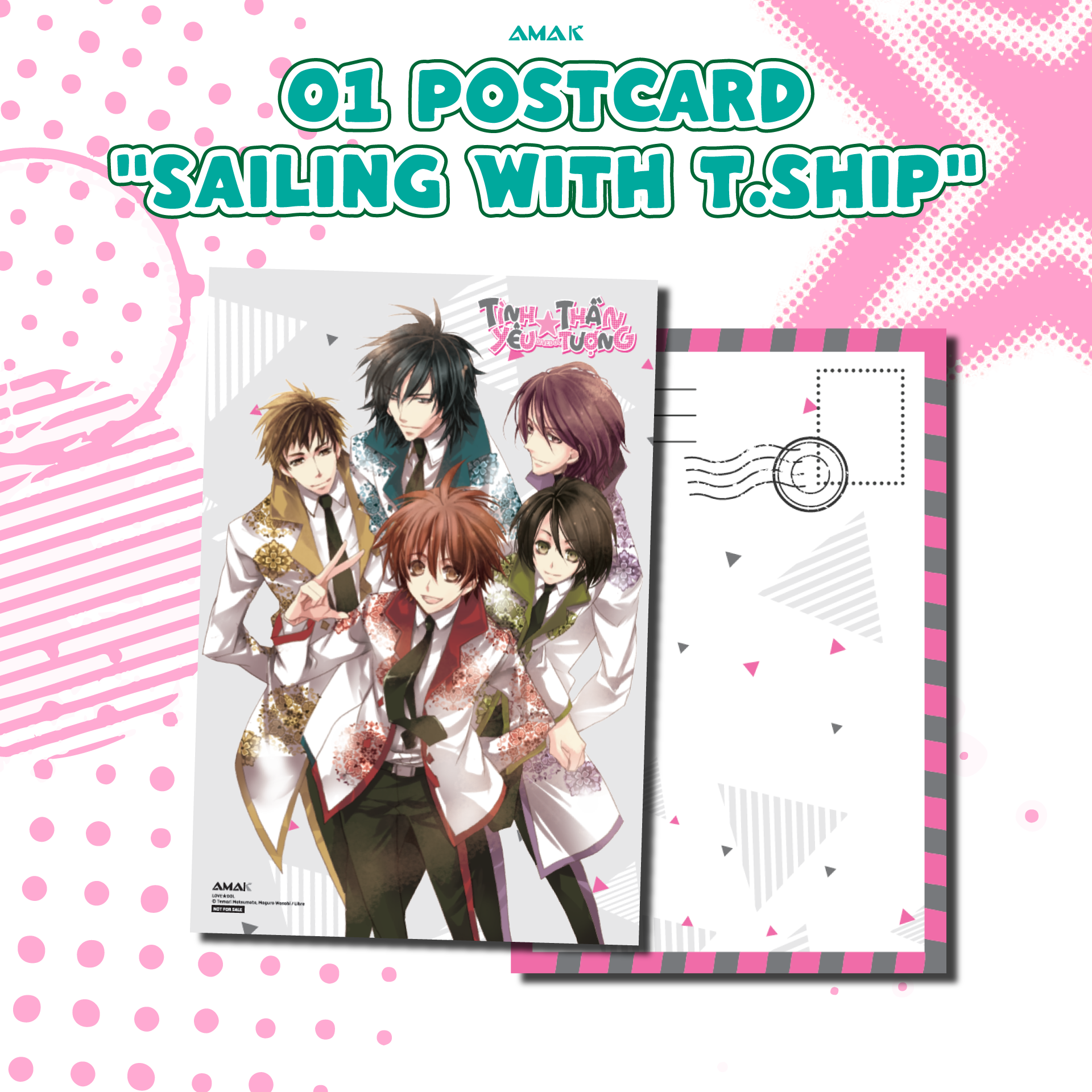 Tình Yêu Thần Tượng - Lovedol - Tặng Kèm 2 Postcard Hai Mặt + 1 Thẻ Điều Ước Ema - Ảnh 4