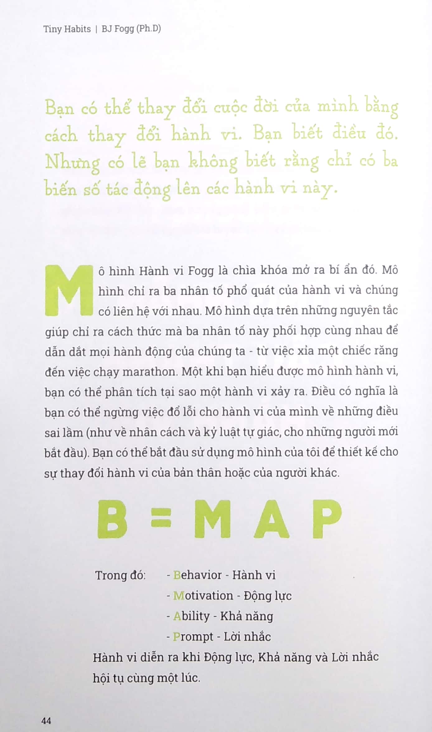 tiny habits: thói quen tí hon - tiềm năng khổng lồ - Ảnh 6