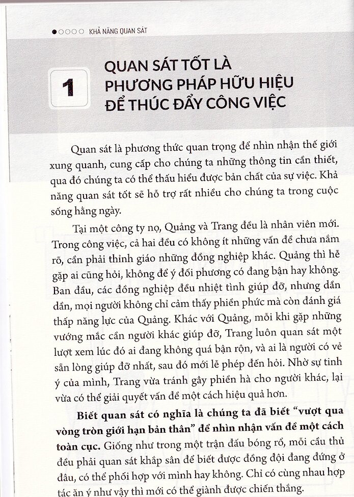 tip công sở 2- khả năng quan sát - Ảnh 3