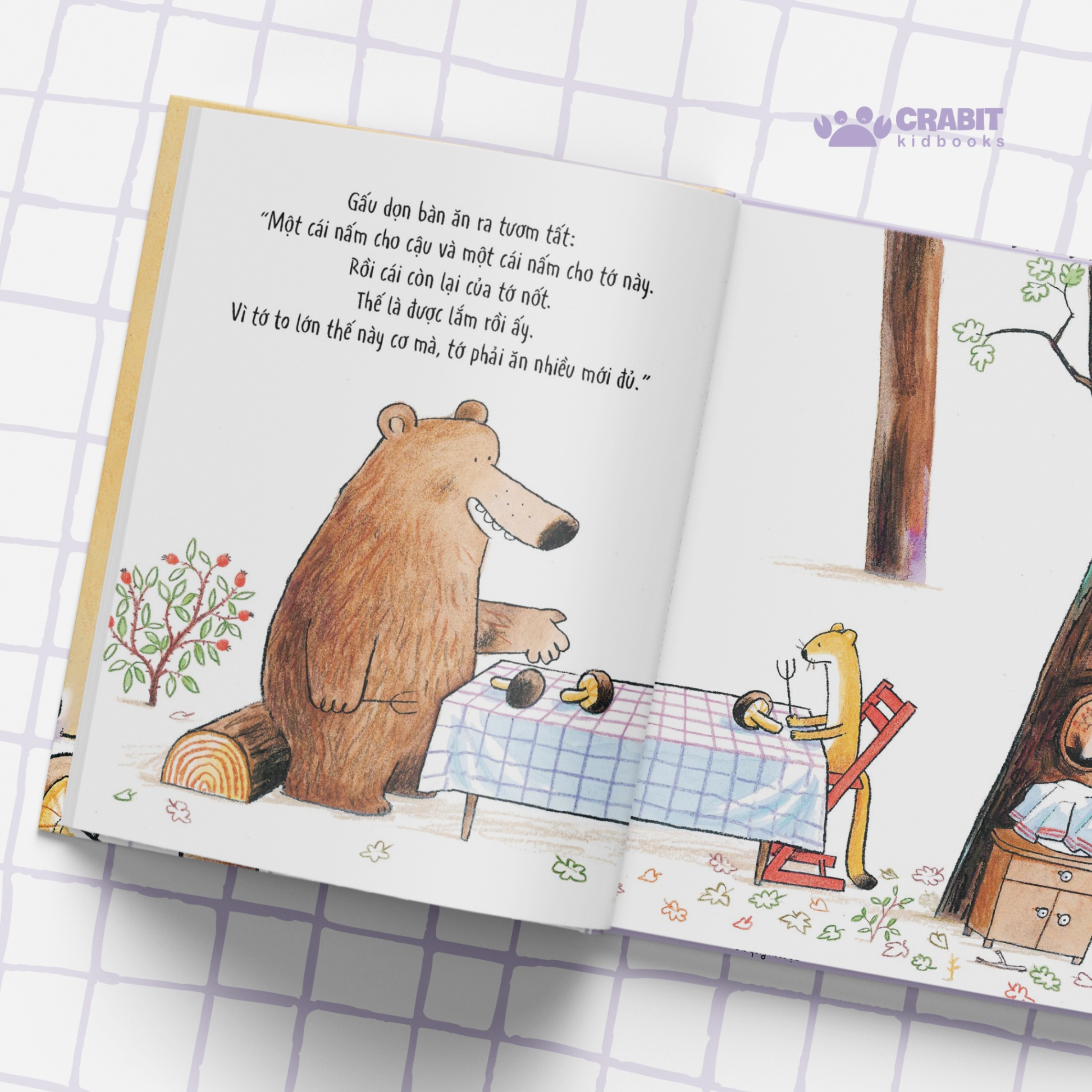 tớ ăn hai, cho cậu hẳn một cái nhé! - bìa cứng - Ảnh 2