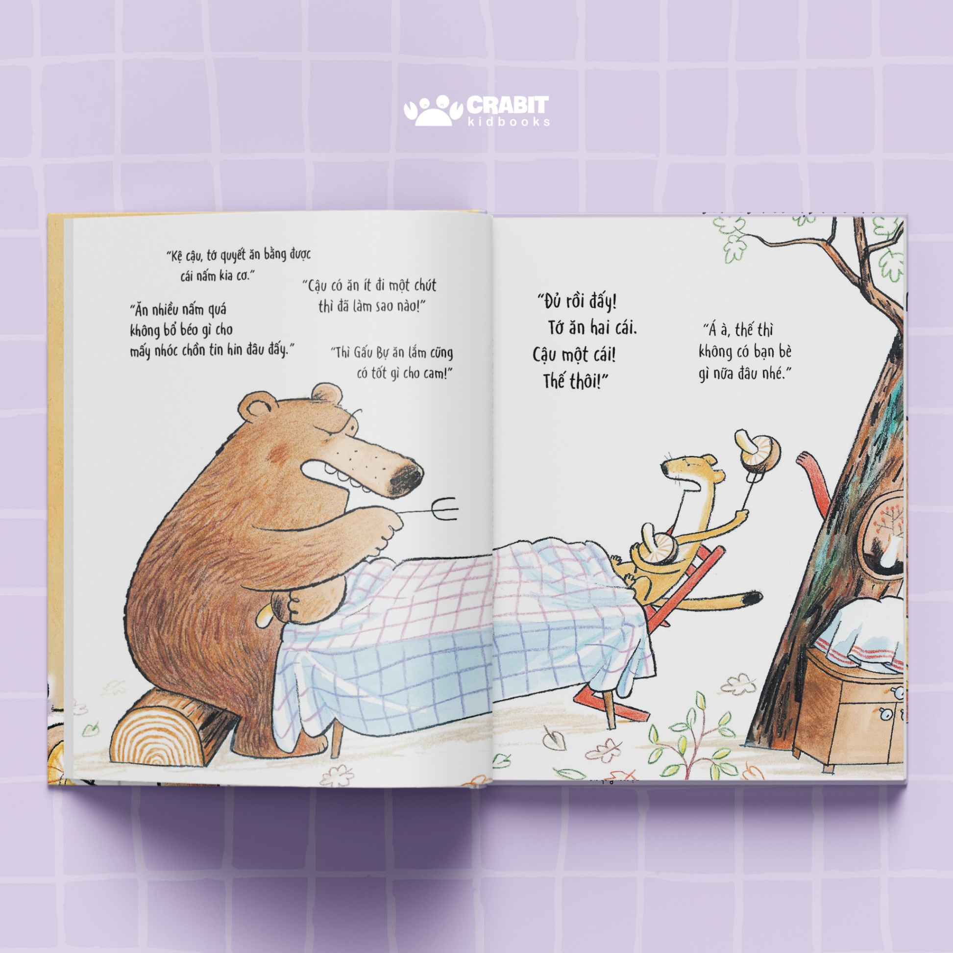 tớ ăn hai, cho cậu hẳn một cái nhé! - bìa cứng - Ảnh 4