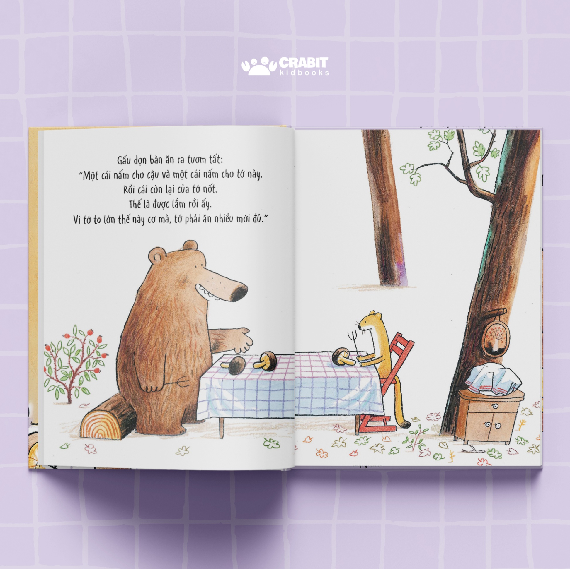 tớ ăn hai, cho cậu hẳn một cái nhé! - bìa cứng - Ảnh 8