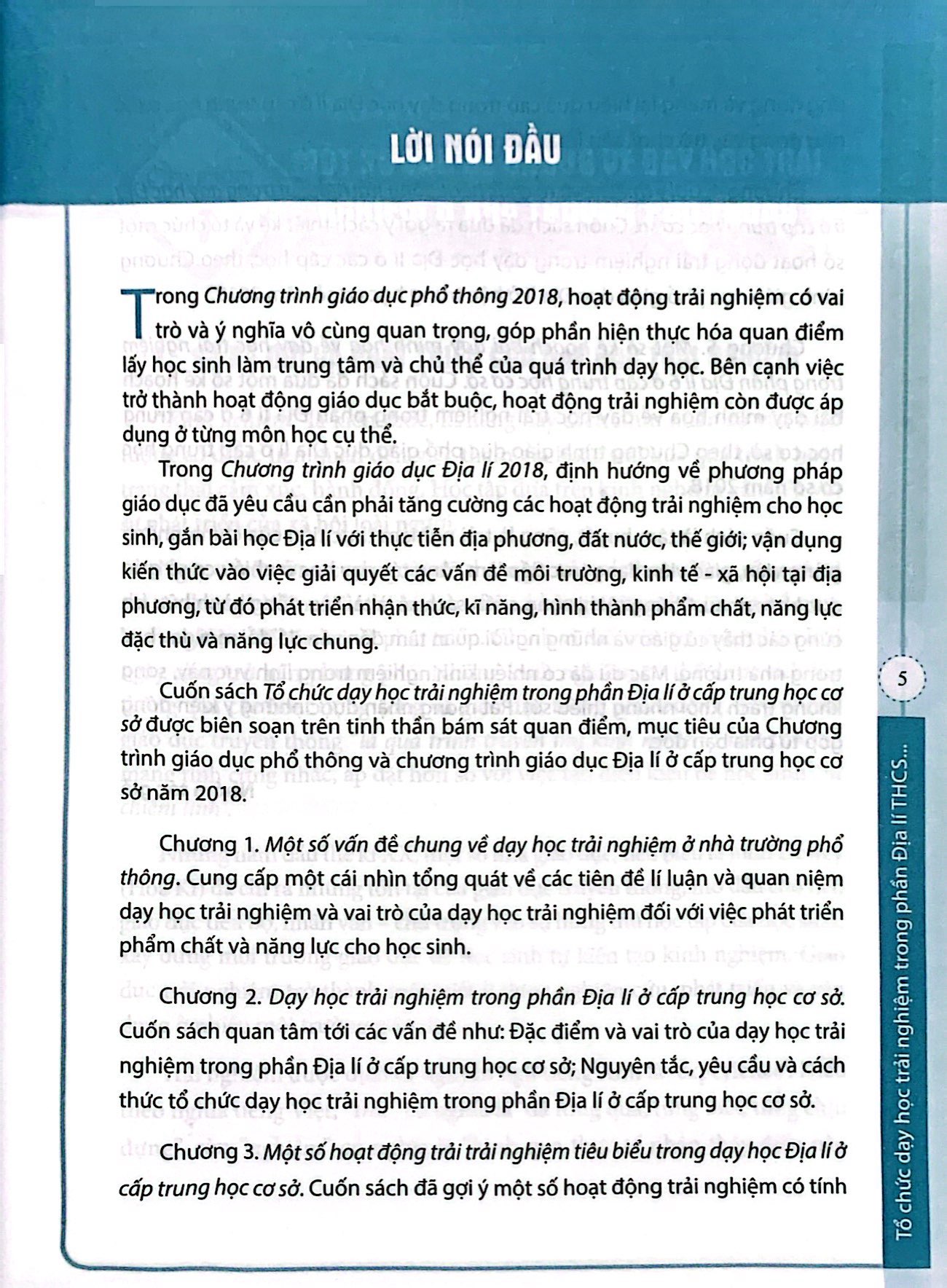 tổ chức dạy học trải nghiệm trong môn lịch sử và địa lí thcs - phần địa lí - Ảnh 5
