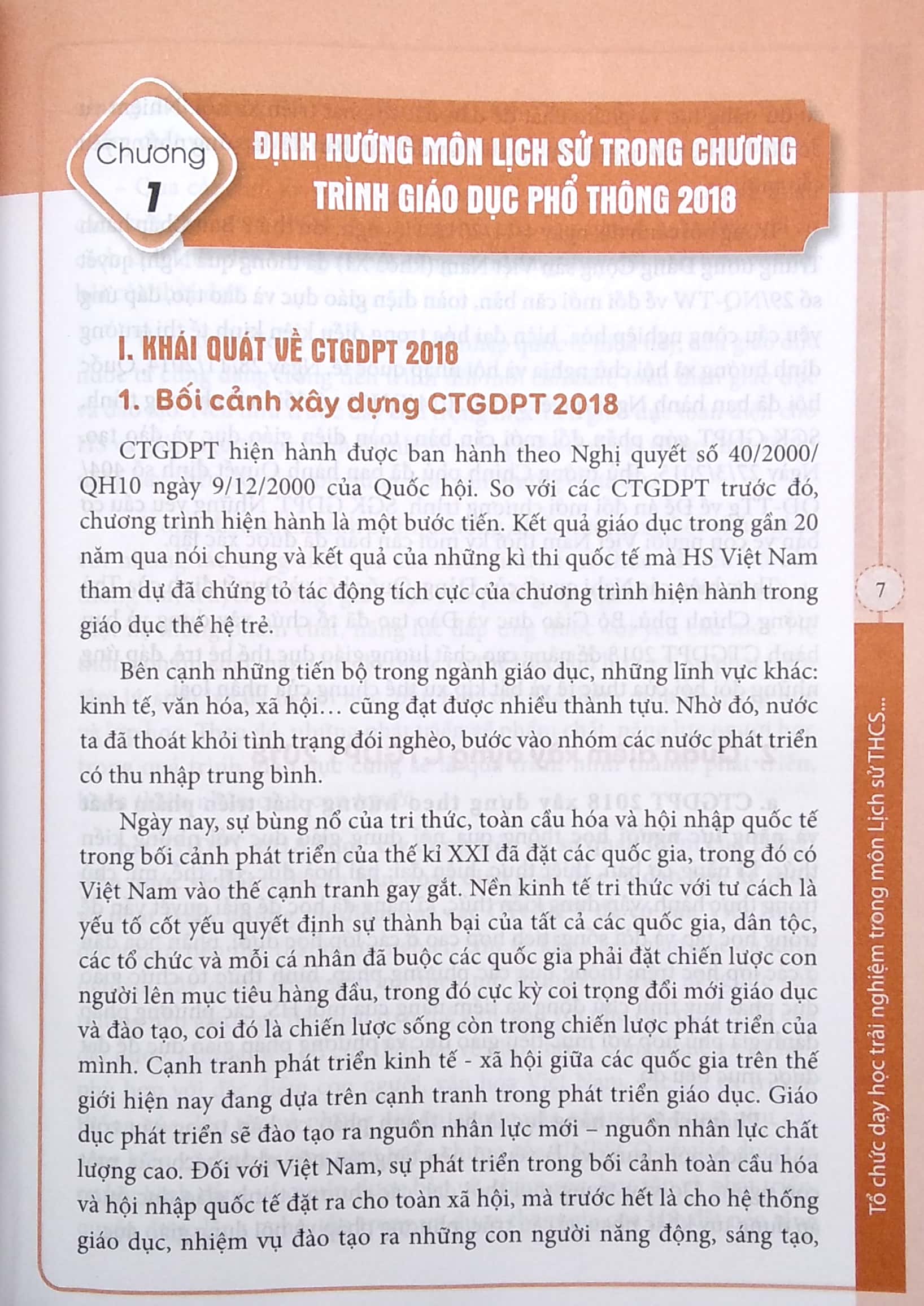 tổ chức dạy học trải nghiệm trong môn lịch sử và địa lí thcs - phần lịch sử (theo chương trình gdpt 2018 và sgk mới) - Ảnh 5