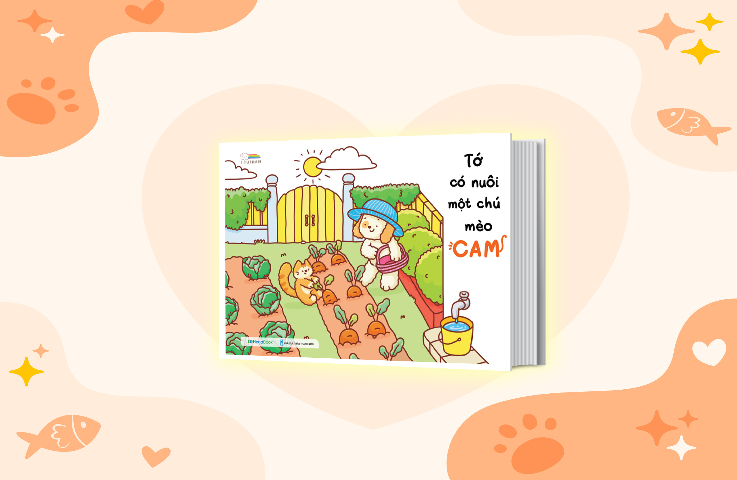 tớ có nuôi một chú mèo cam - Ảnh 2