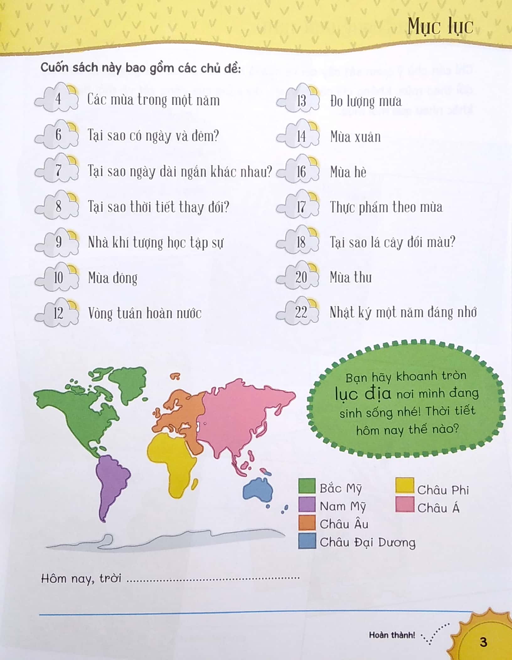 Tớ Đến Với Khoa Học: Thời Tiết Và Các Mùa - Ảnh 3