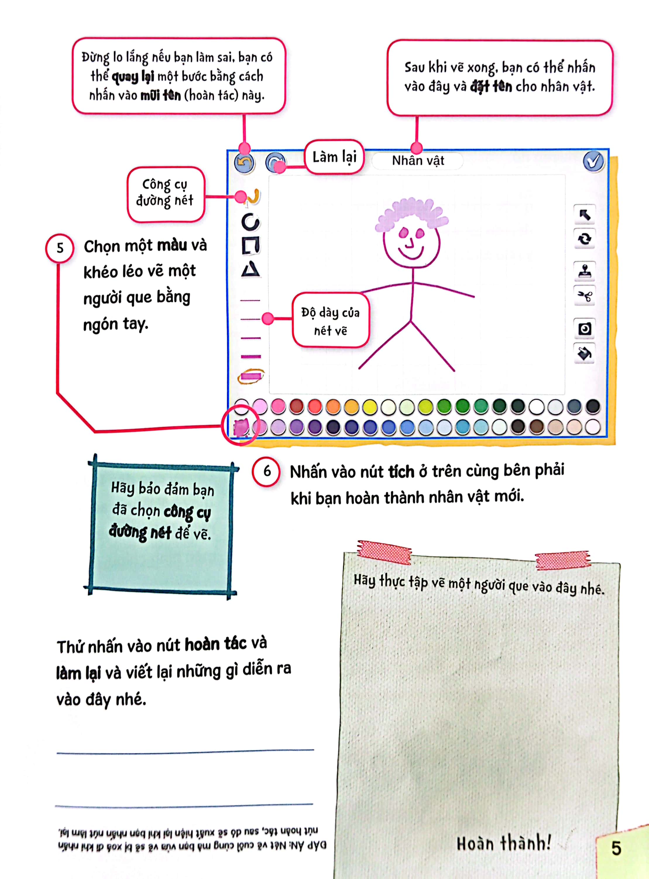 tớ đến với lập trình: tớ đến với lập trình: tập vẽ và thiết kế - Ảnh 5