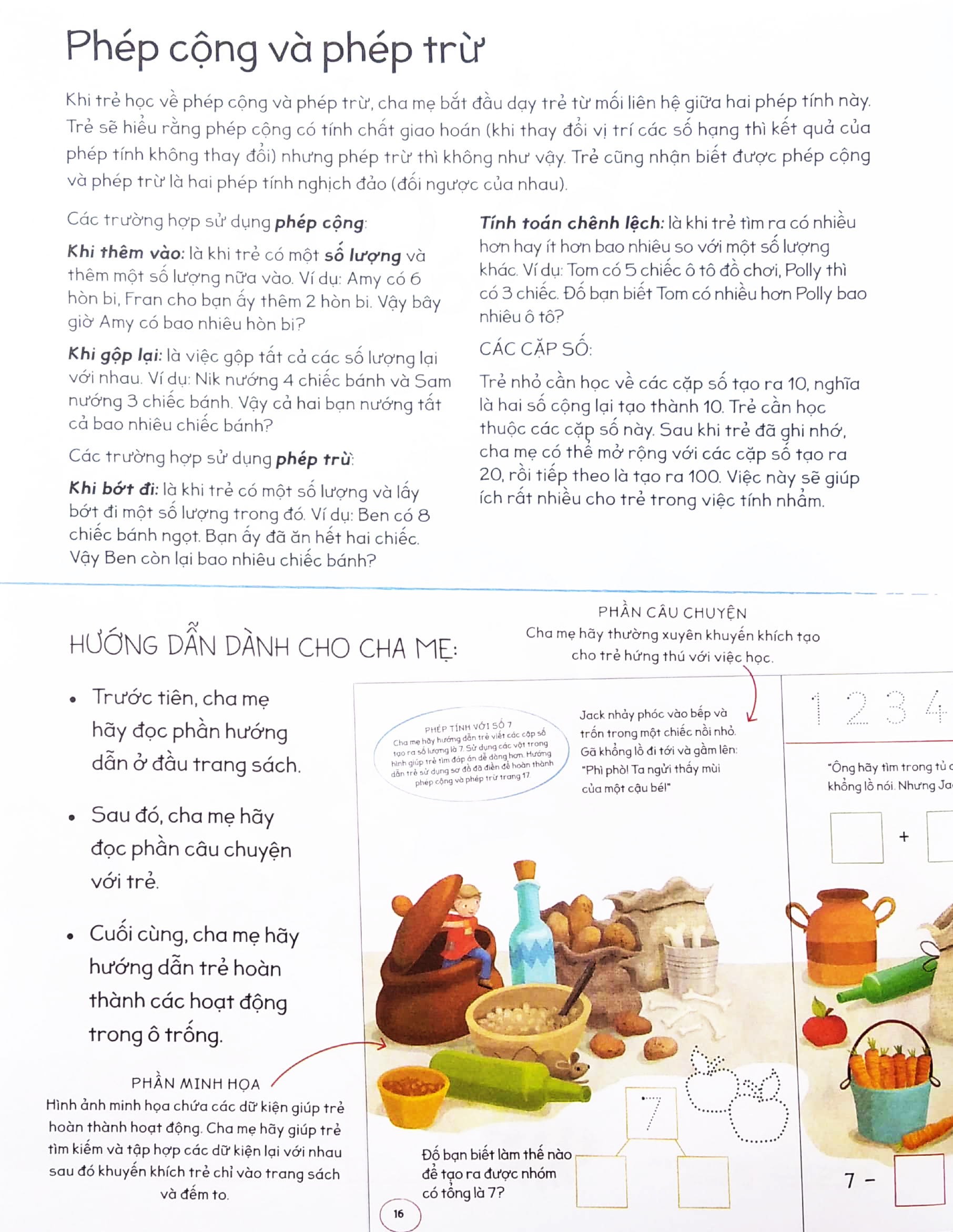 tớ đến với toán học: phép cộng và phép trừ - Ảnh 3