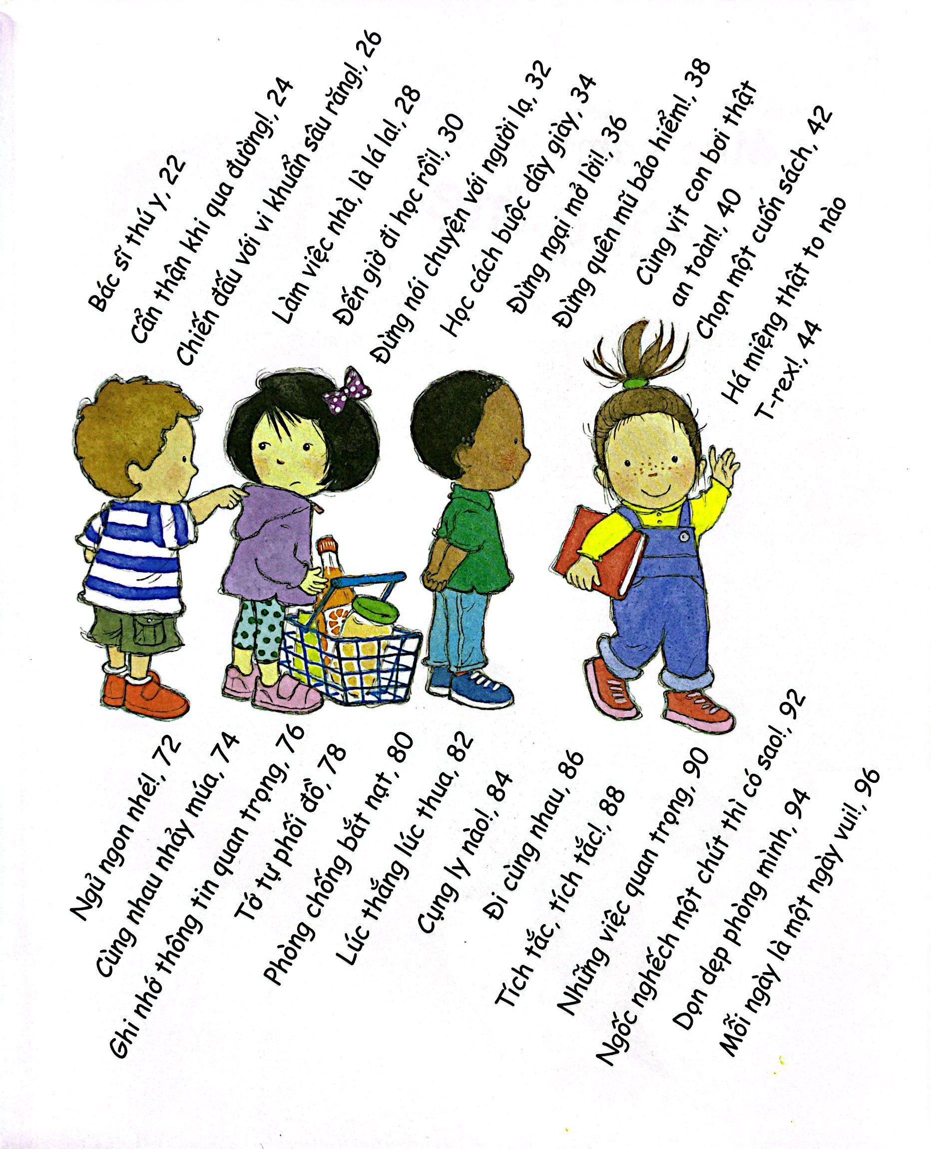 tớ khôn lớn từng ngày - 46 kỹ năng sống quan trọng cho trẻ từ 3-6 tuổi - Ảnh 4