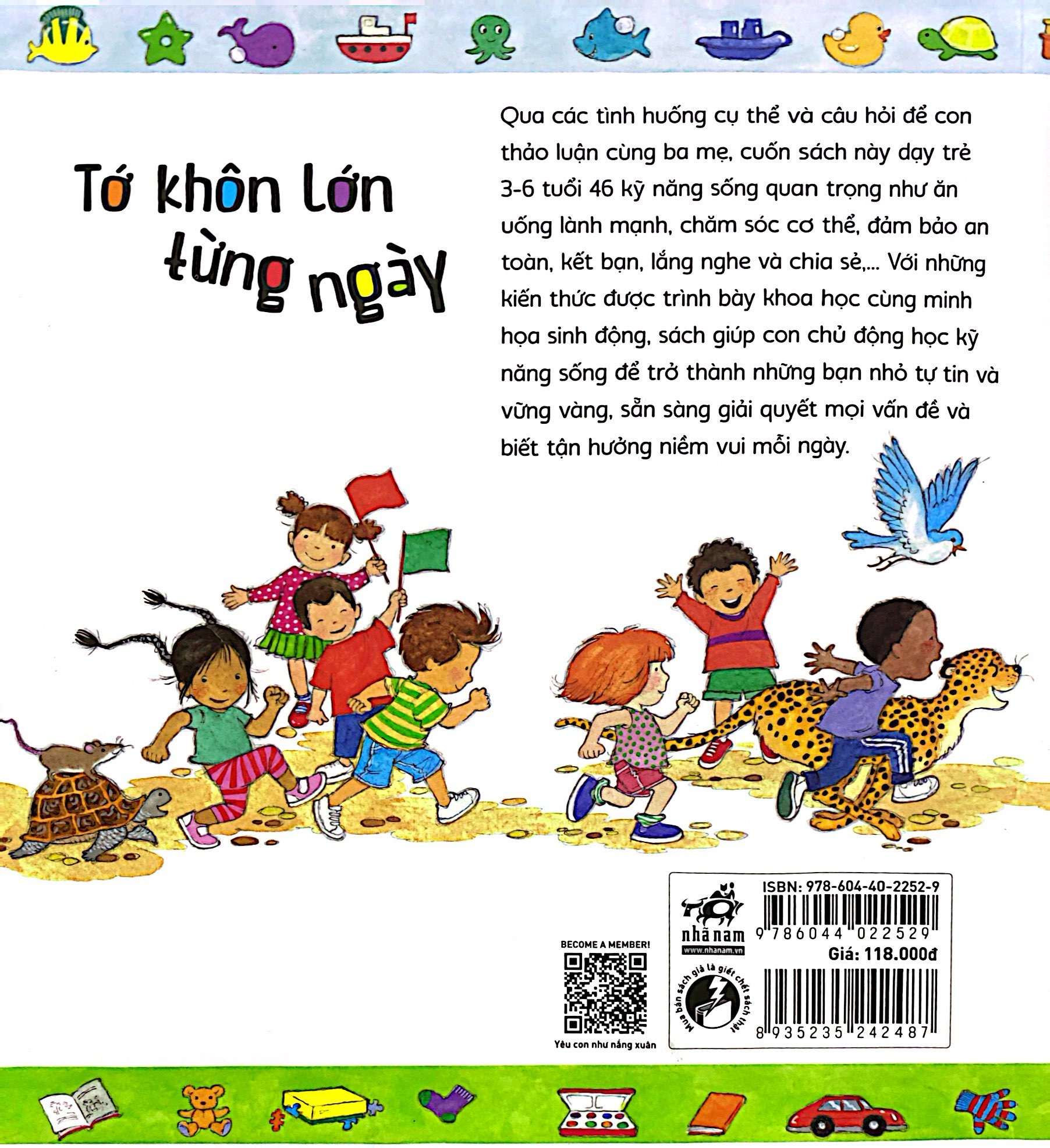 tớ khôn lớn từng ngày - 46 kỹ năng sống quan trọng cho trẻ từ 3-6 tuổi - Ảnh 8