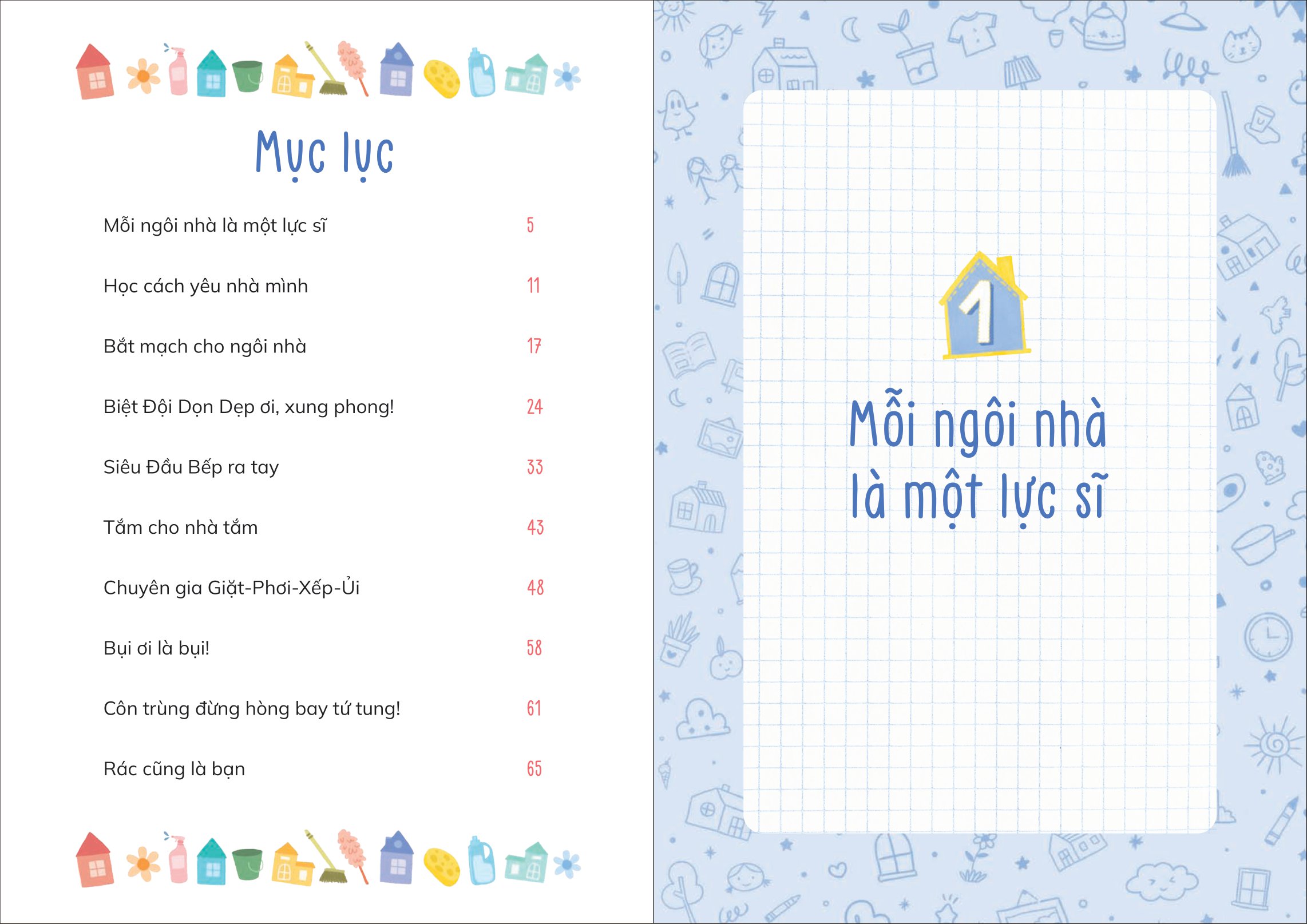 tớ là chủ ngôi nhà - chăm sóc cho ngôi nhà mạnh khỏe - Ảnh 3