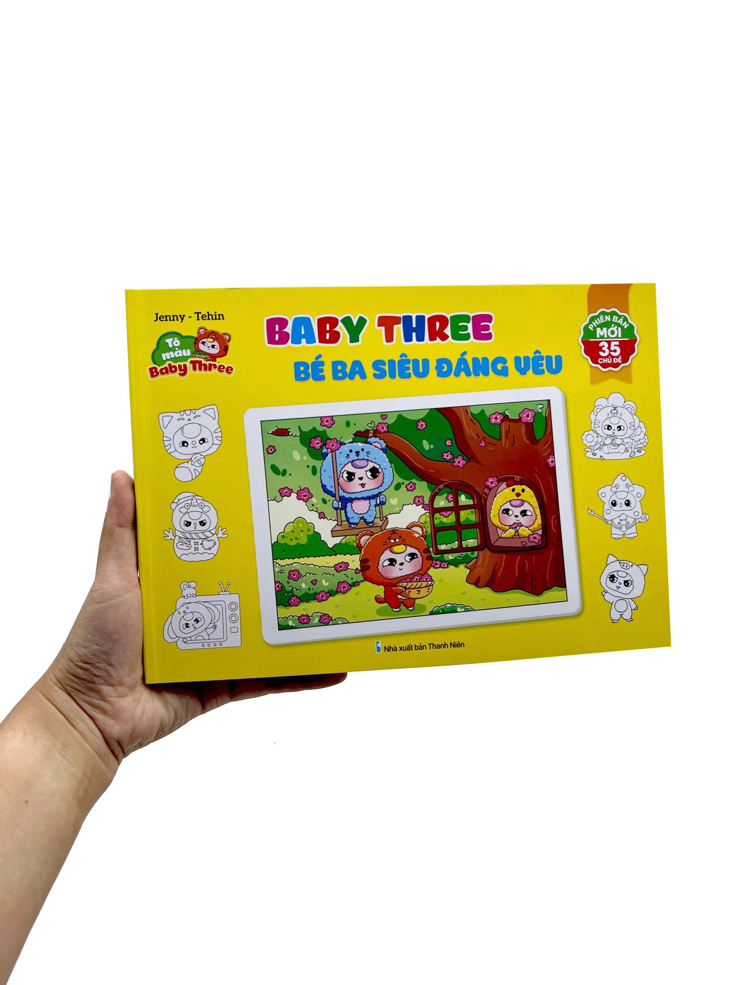 Tô Màu Baby Three - Baby Three Bé Ba Siêu Đáng Yêu - Ảnh 7
