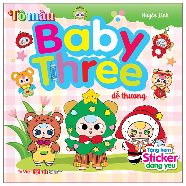 Tô Màu Baby Three Dễ Thương