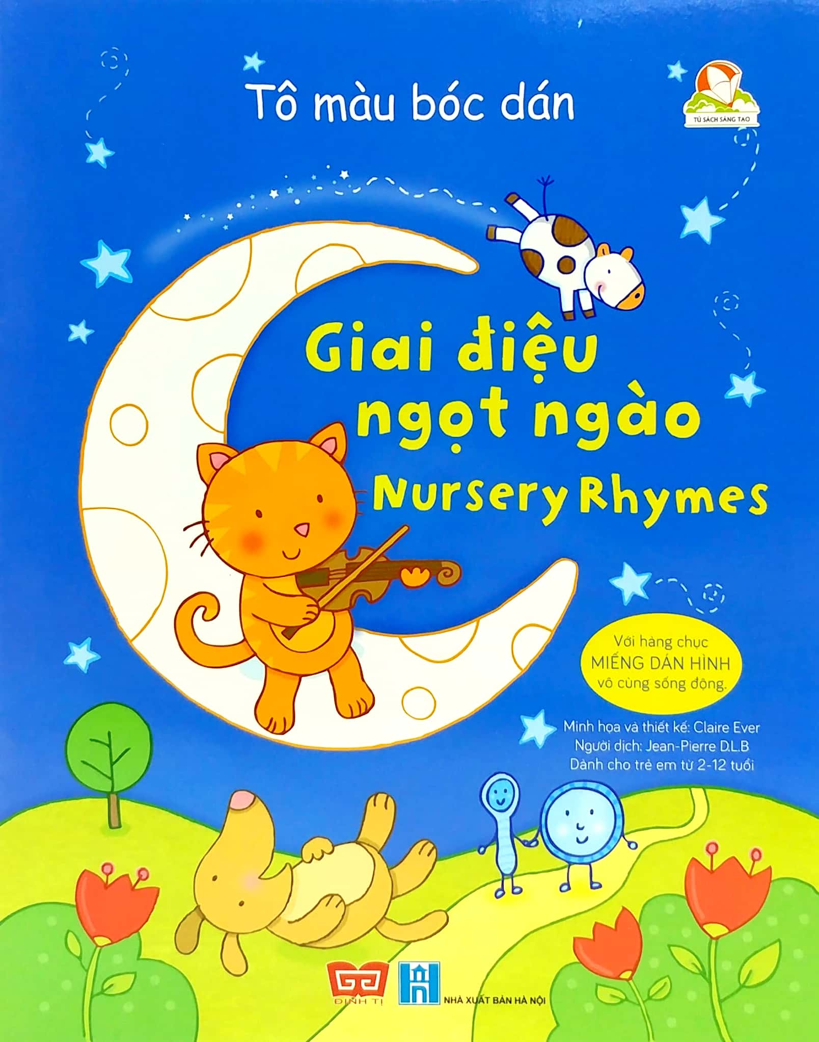 tô màu bóc dán - giai điệu ngọt ngào - nursery rhymes - Ảnh 2