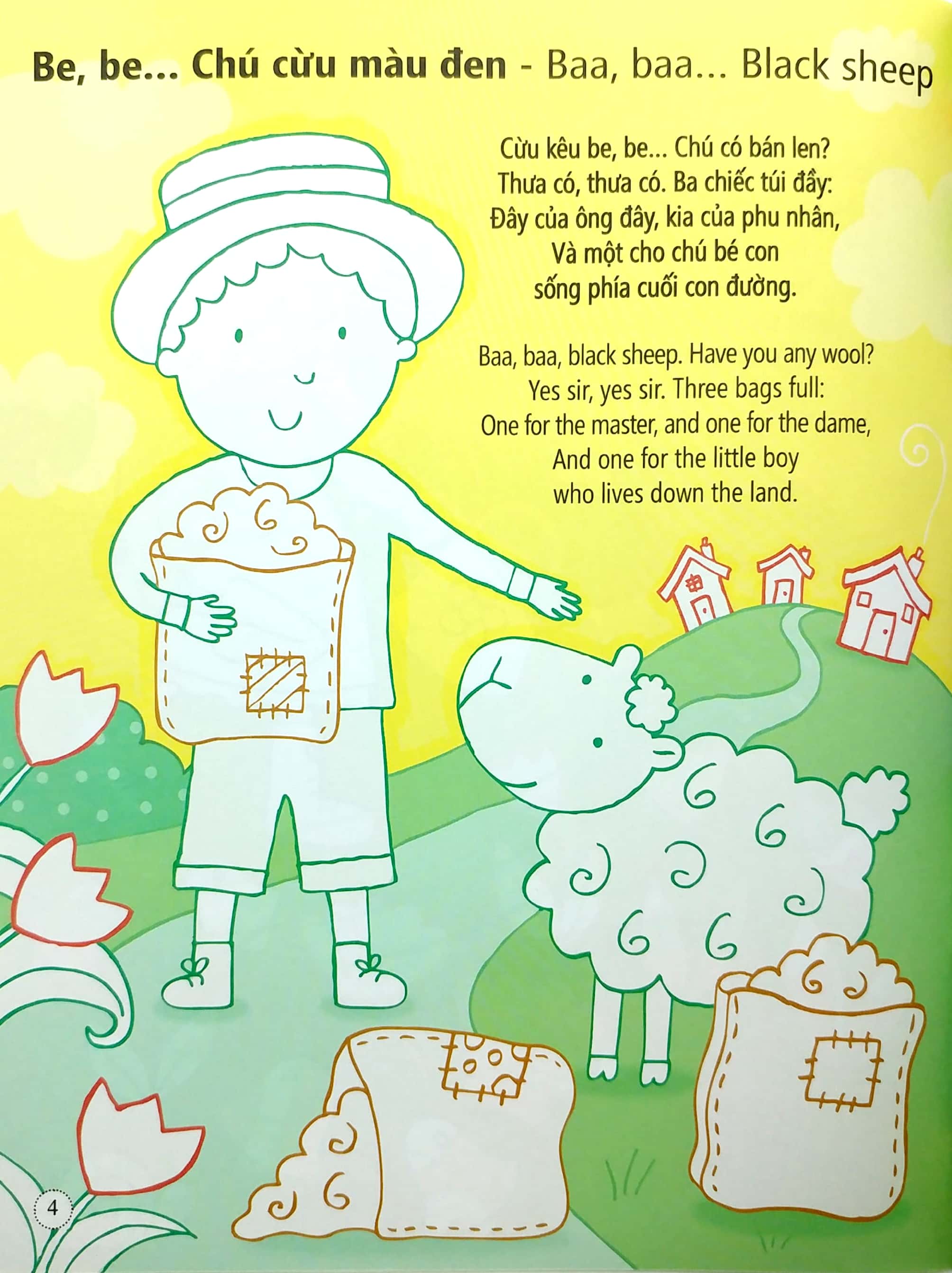 tô màu bóc dán - giai điệu ngọt ngào - nursery rhymes - Ảnh 5
