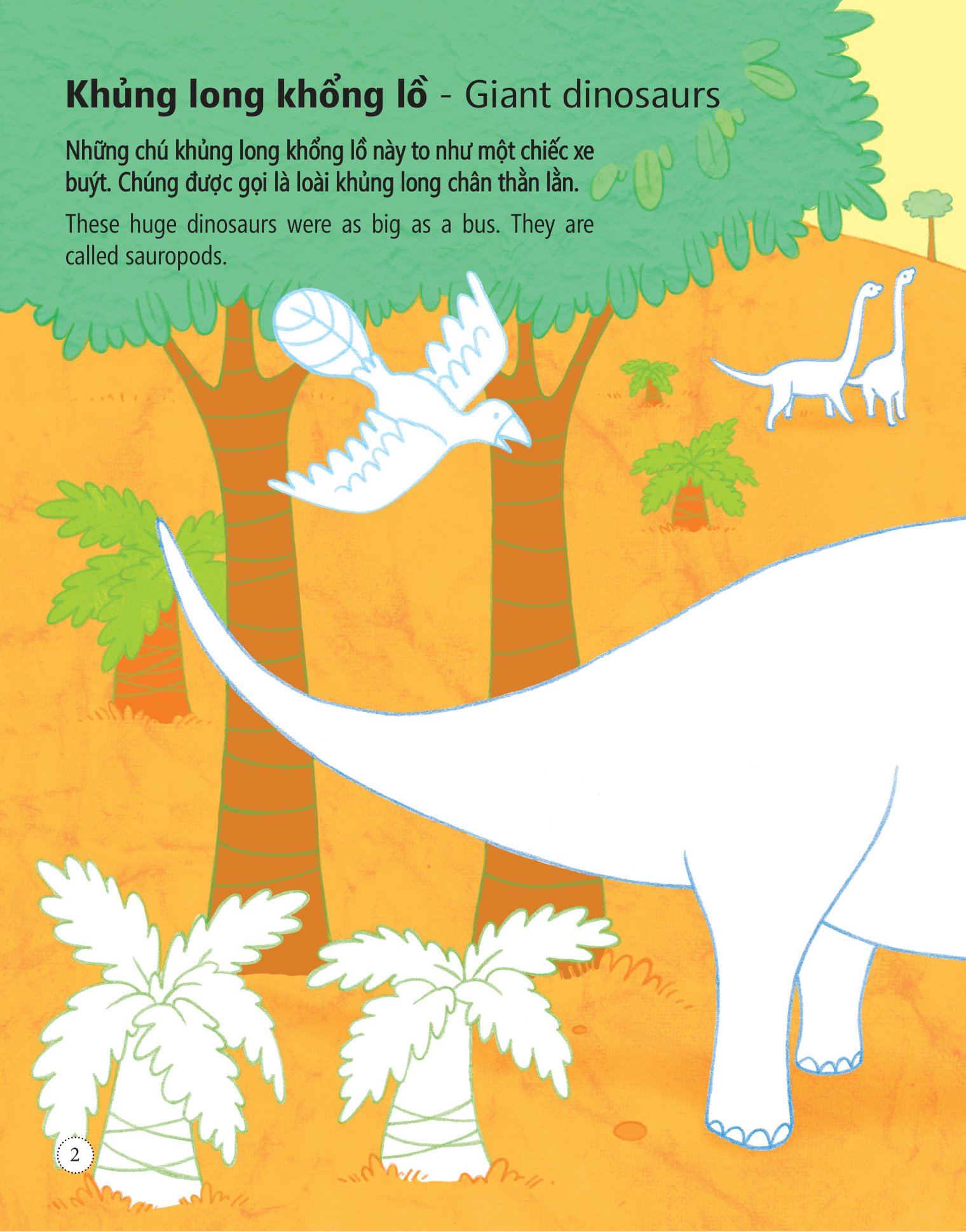 tô màu bóc dán - khủng long - dinosaurs - Ảnh 3