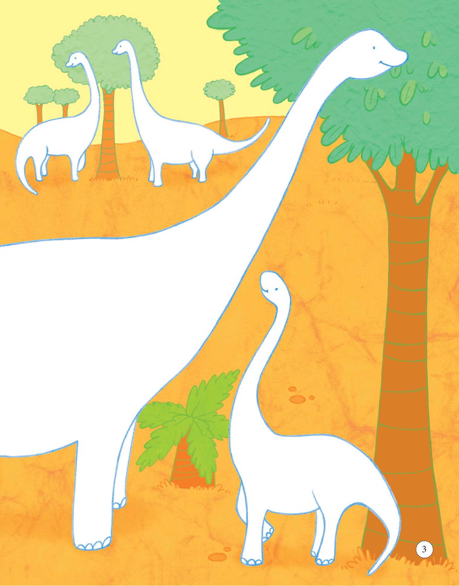 tô màu bóc dán - khủng long - dinosaurs - Ảnh 4