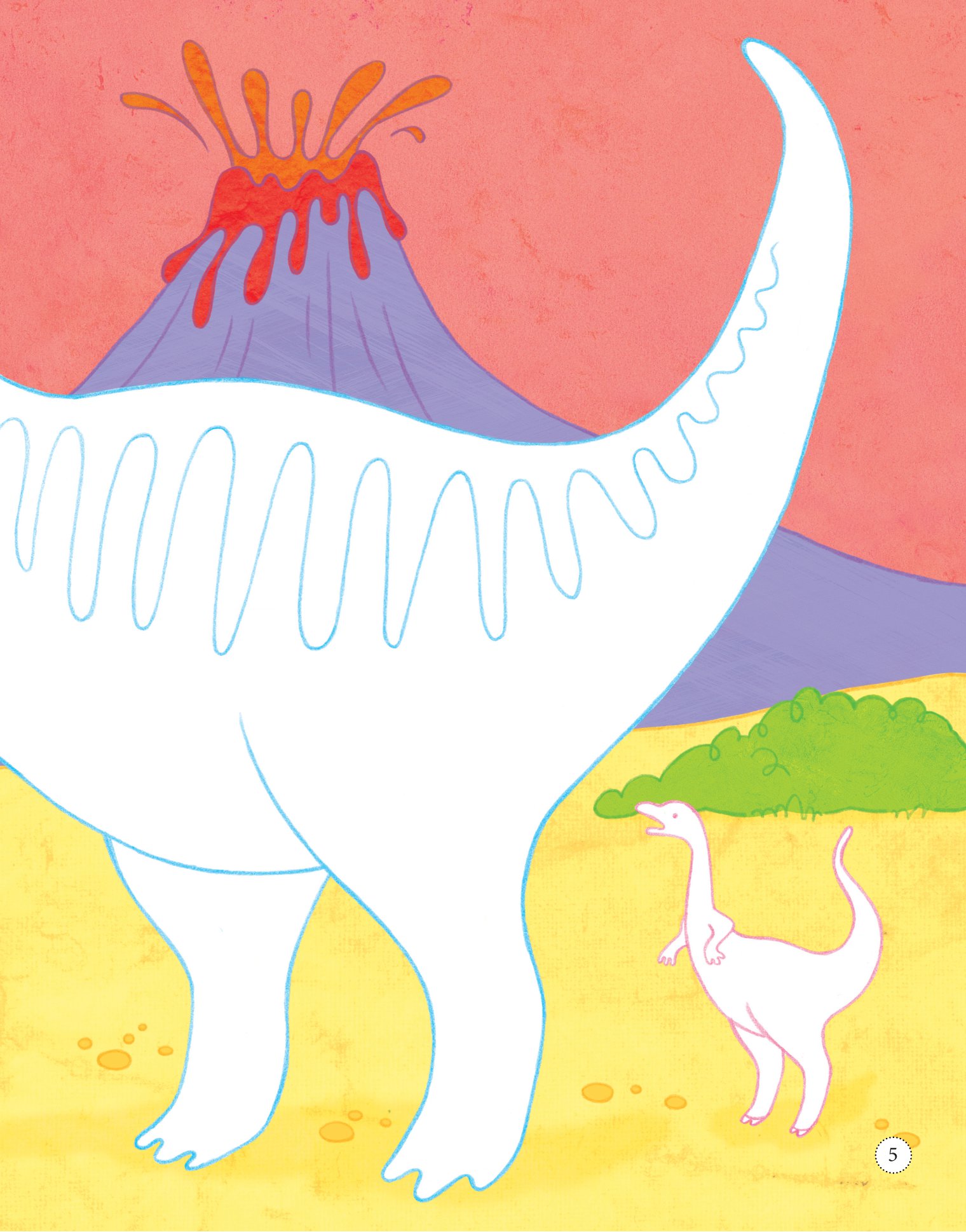 tô màu bóc dán - khủng long - dinosaurs - Ảnh 6