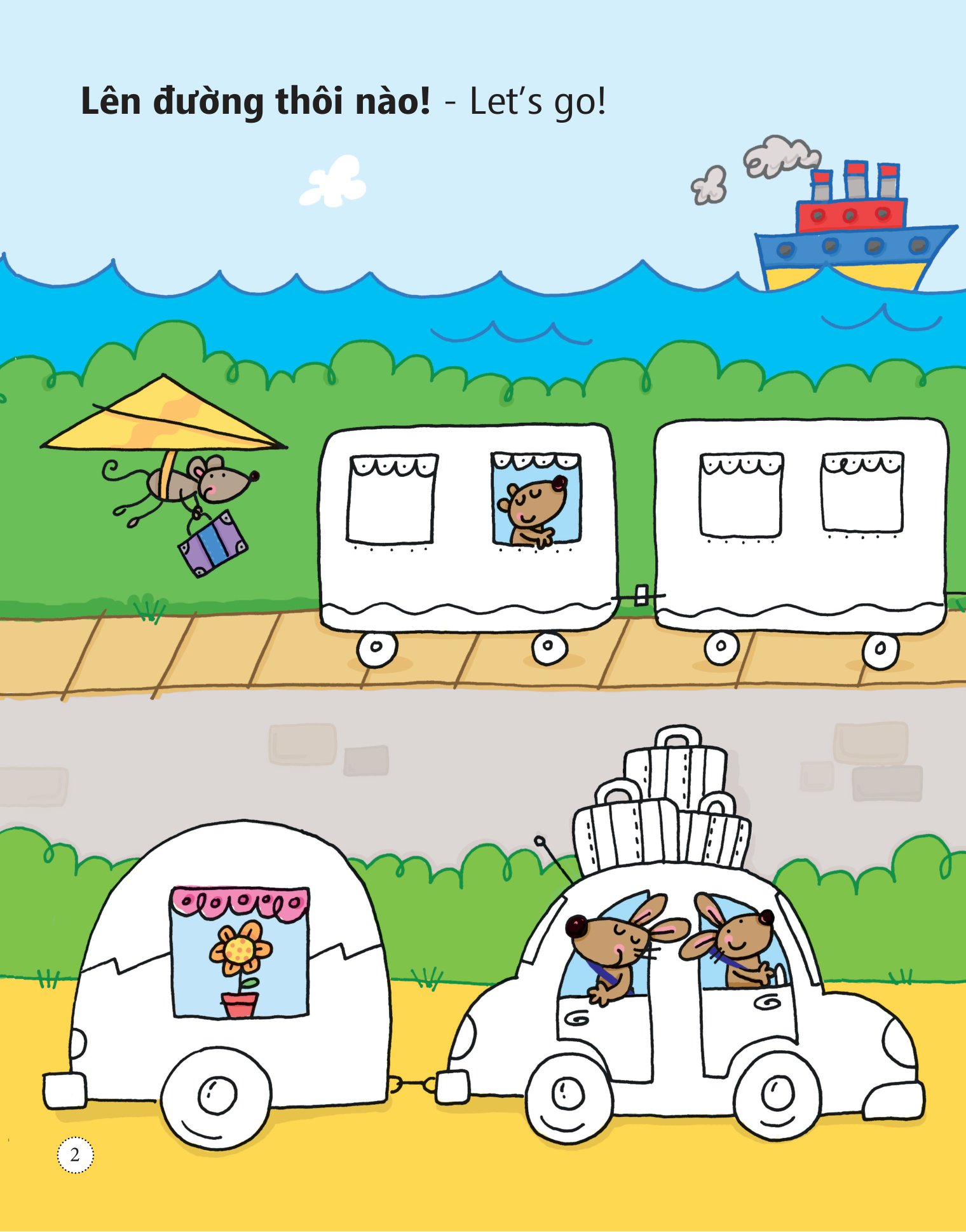 tô màu bóc dán - kỳ nghỉ lễ - holiday (tái bản) - Ảnh 3