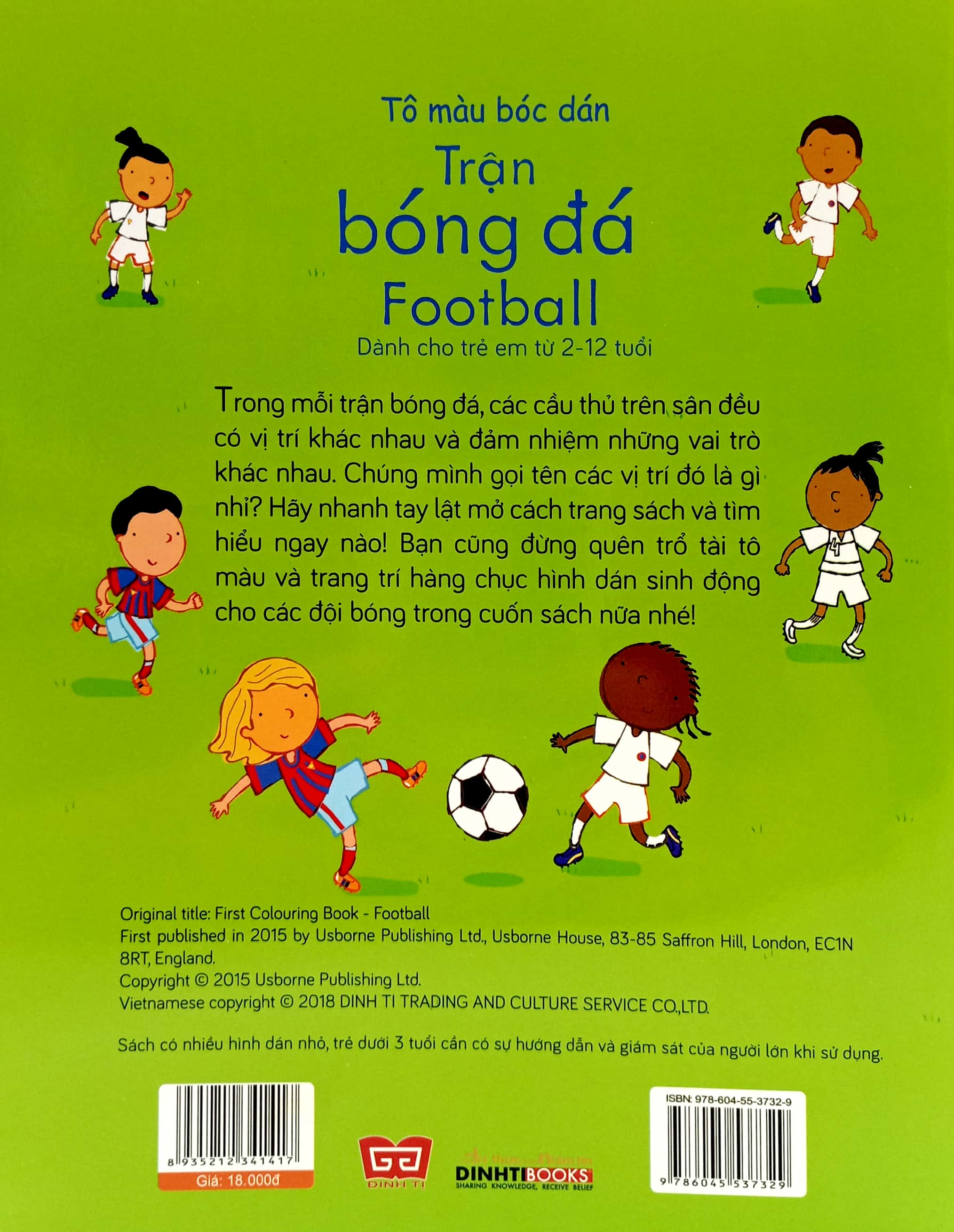 Tô Màu Bóc Dán - Trận Bóng Đá - Football - Ảnh 6