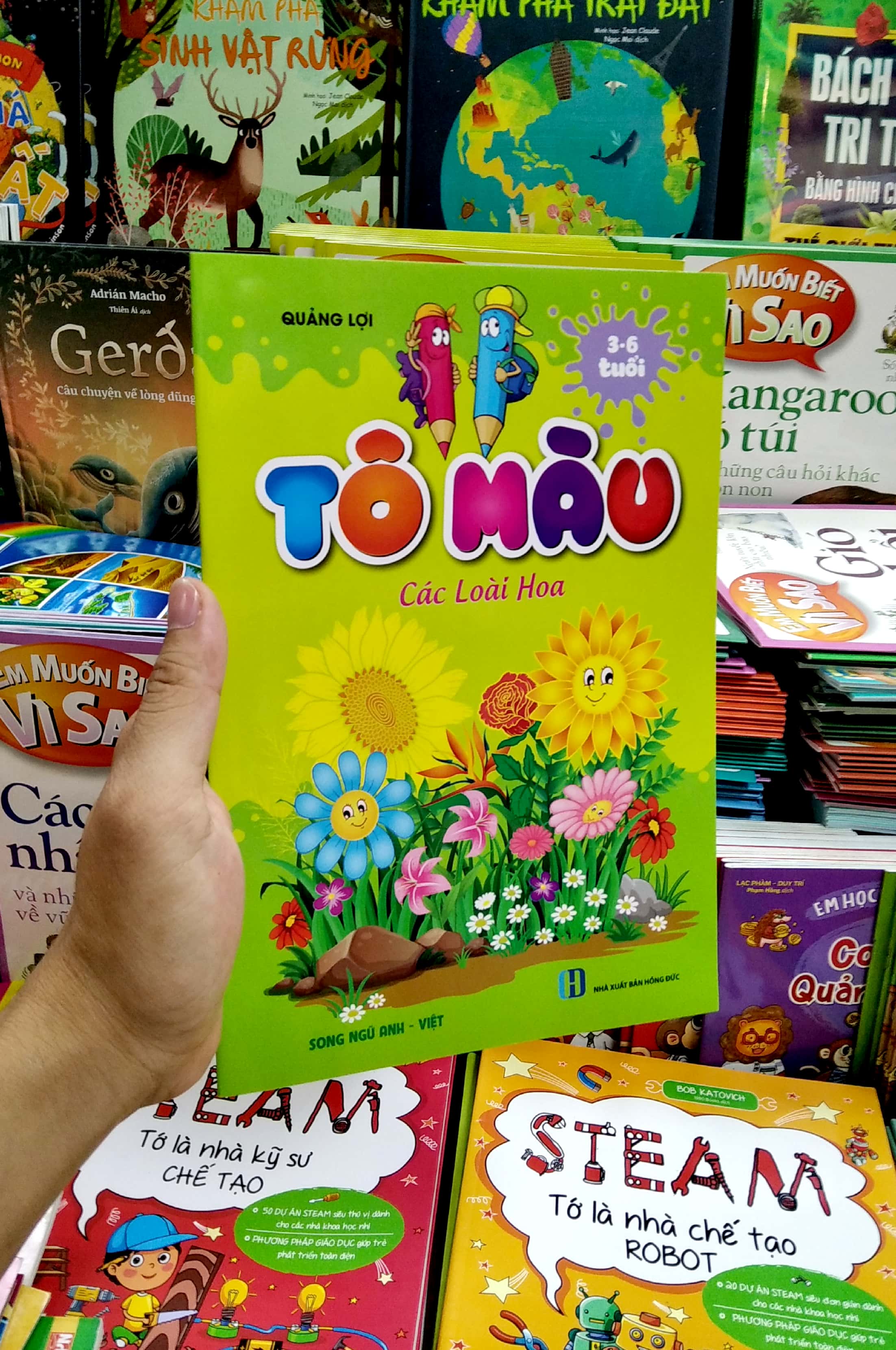 tô màu - các loài hoa - Ảnh 2