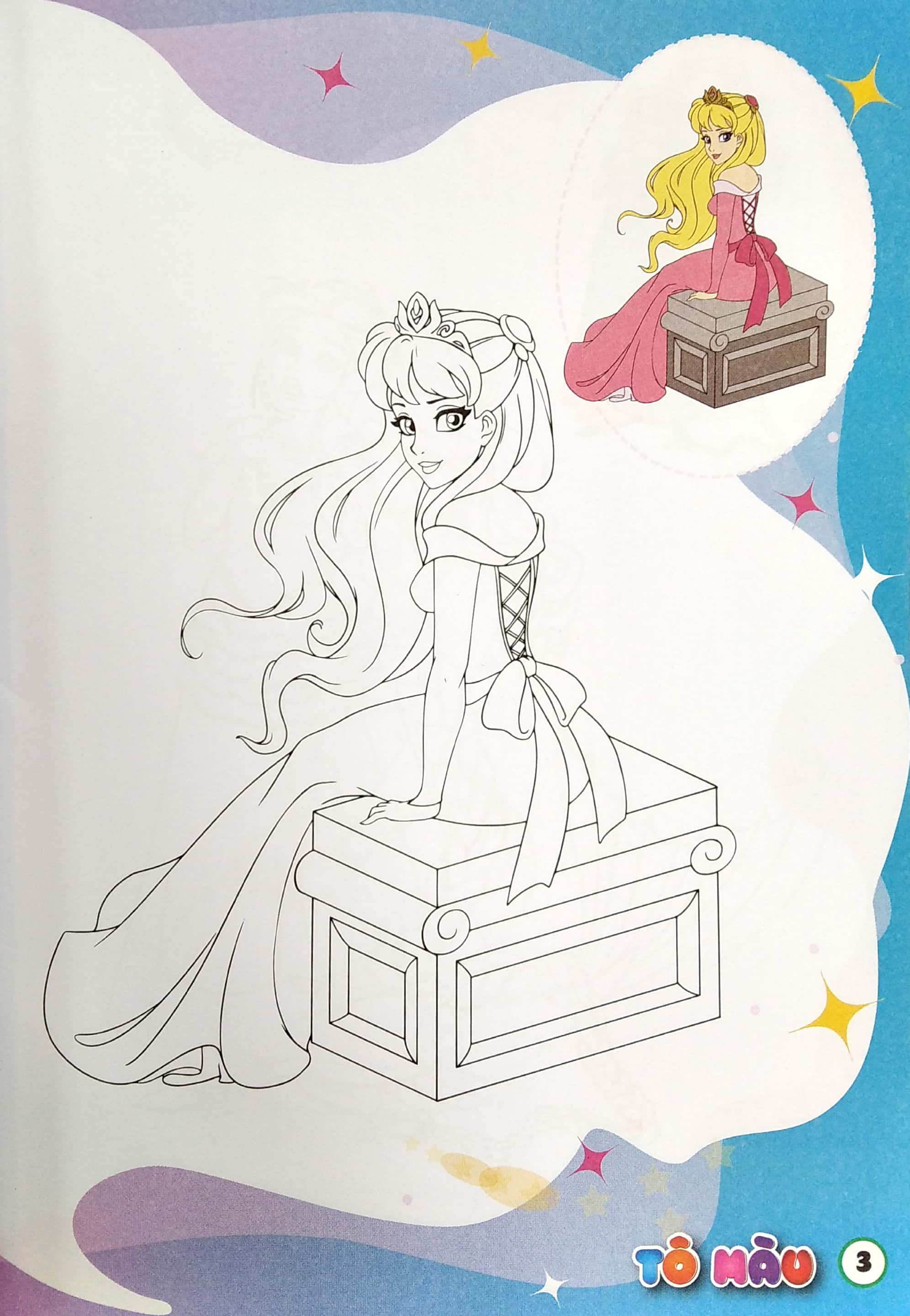 tô màu - các nàng công chúa - Ảnh 5