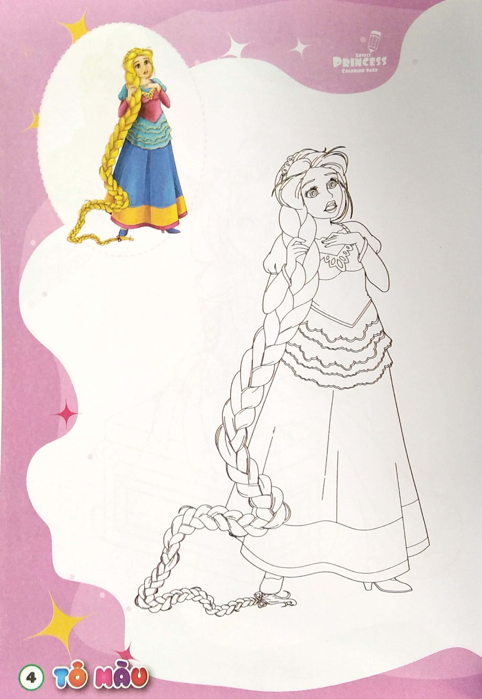 tô màu - các nàng công chúa - Ảnh 6