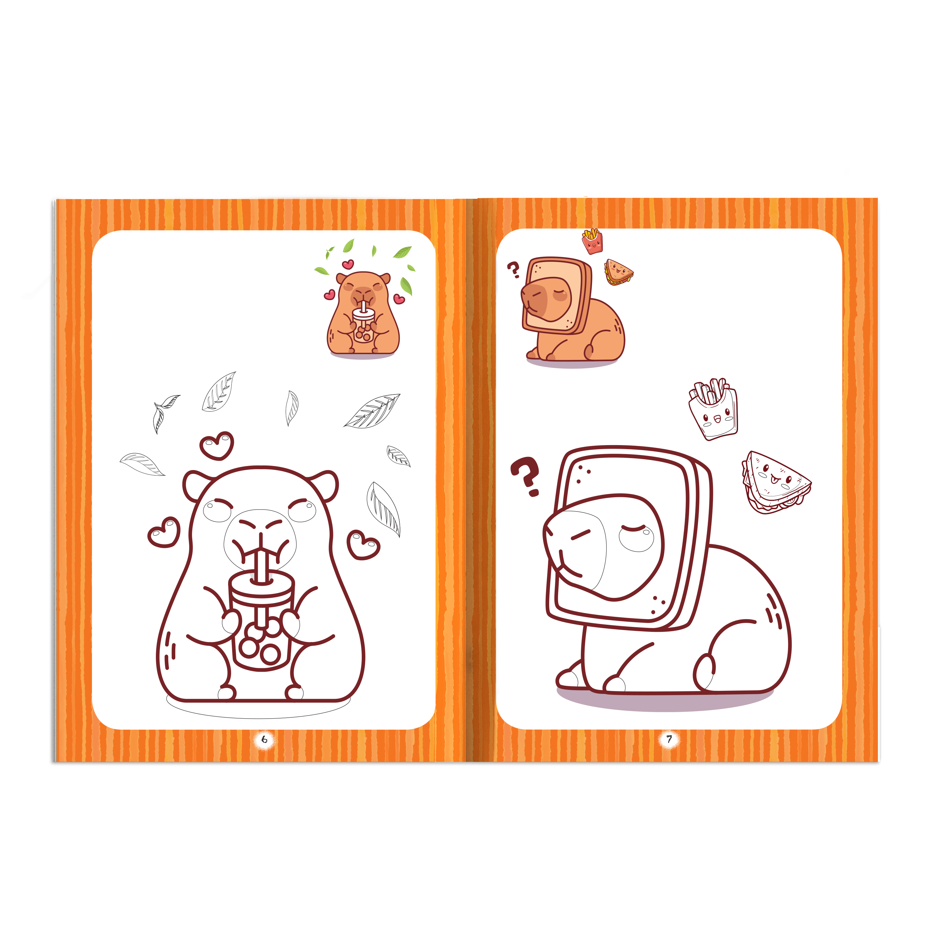 Tô Màu Capybara - Ảnh 4