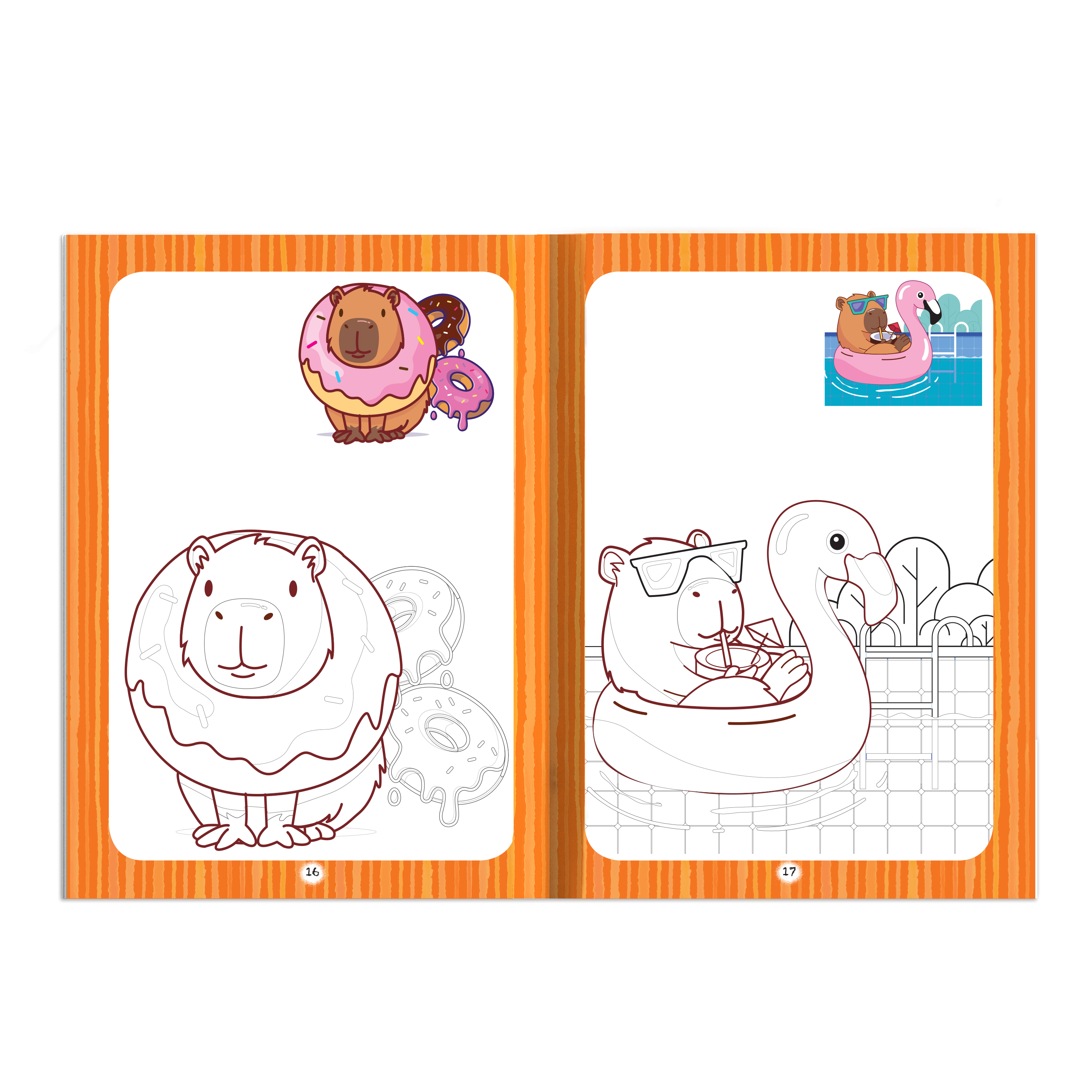 Tô Màu Capybara - Ảnh 5