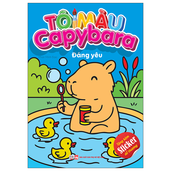 Tô Màu Capybara - Đáng Yêu