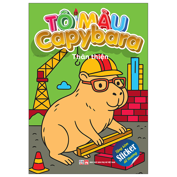 Tô Màu Capybara - Thân Thiện