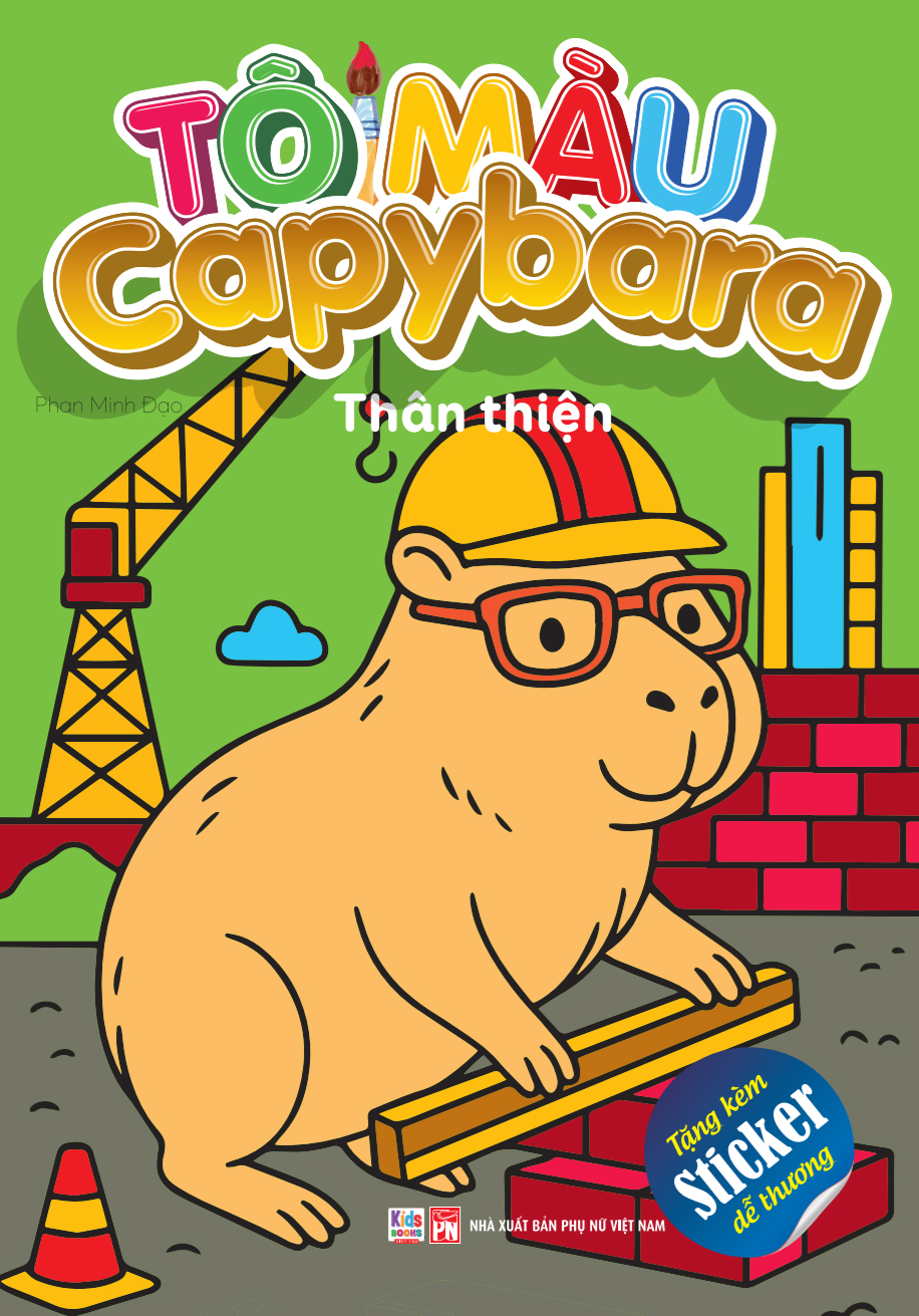 Tô Màu Capybara - Thân Thiện - Ảnh 2