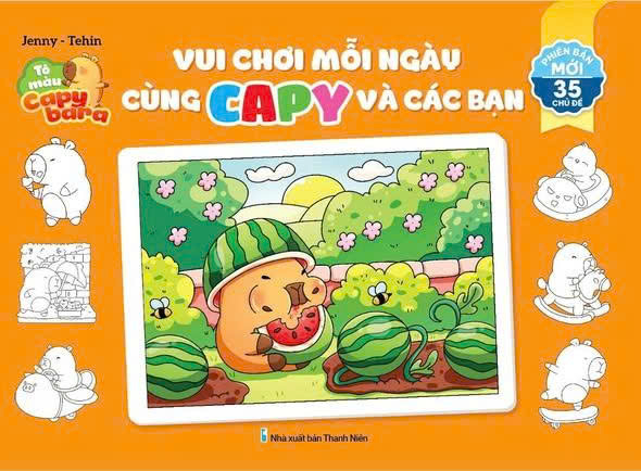 To Mau Capybara - Vui Choi Moi Ngay Cung Capy Va Cac Ban - Ảnh 2