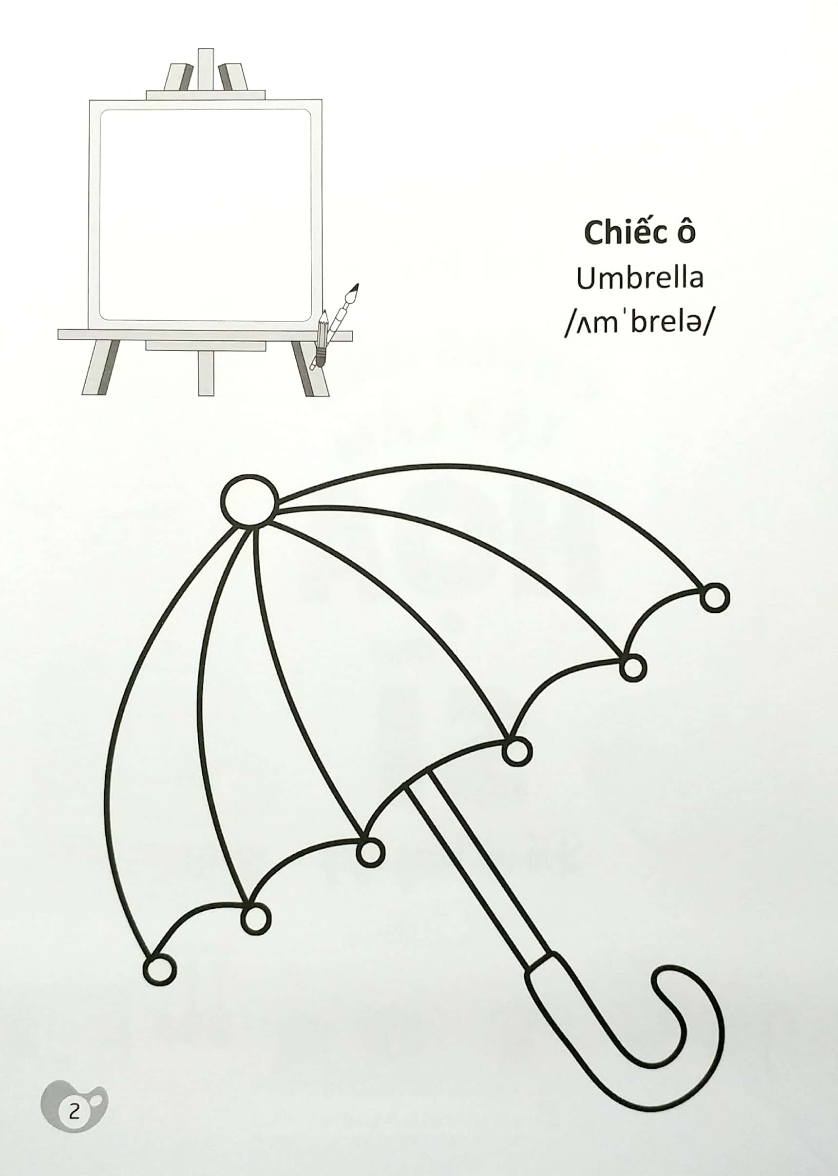 tô màu chúng mình tập làm họa sĩ - 3-6 tuổi - đồ vật hàng ngày - Ảnh 3