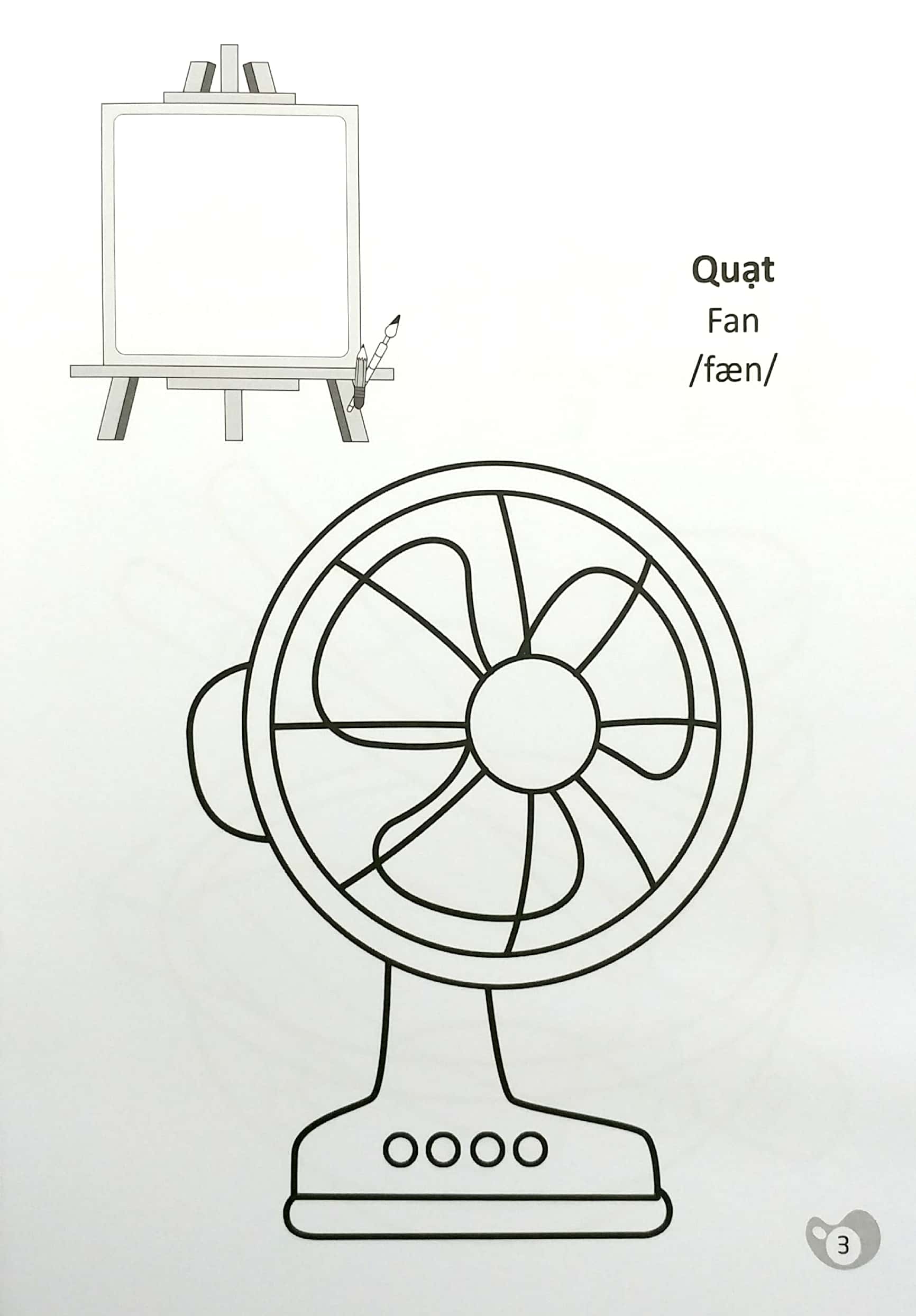 tô màu chúng mình tập làm họa sĩ - 3-6 tuổi - đồ vật hàng ngày - Ảnh 4