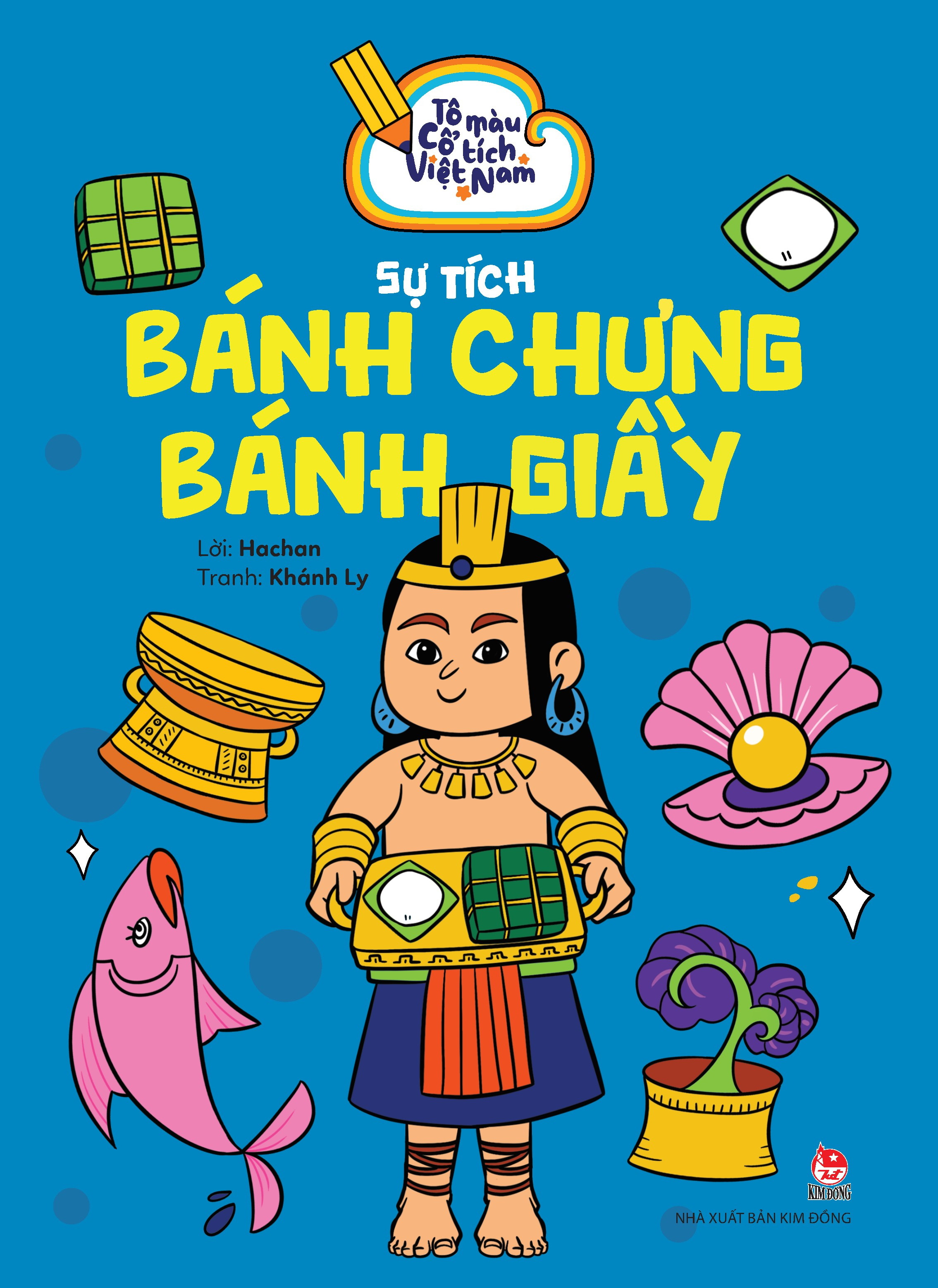 Tô Màu Cổ Tích Việt Nam - Sự Tích Bánh Chưng Bánh Giày - Ảnh 2