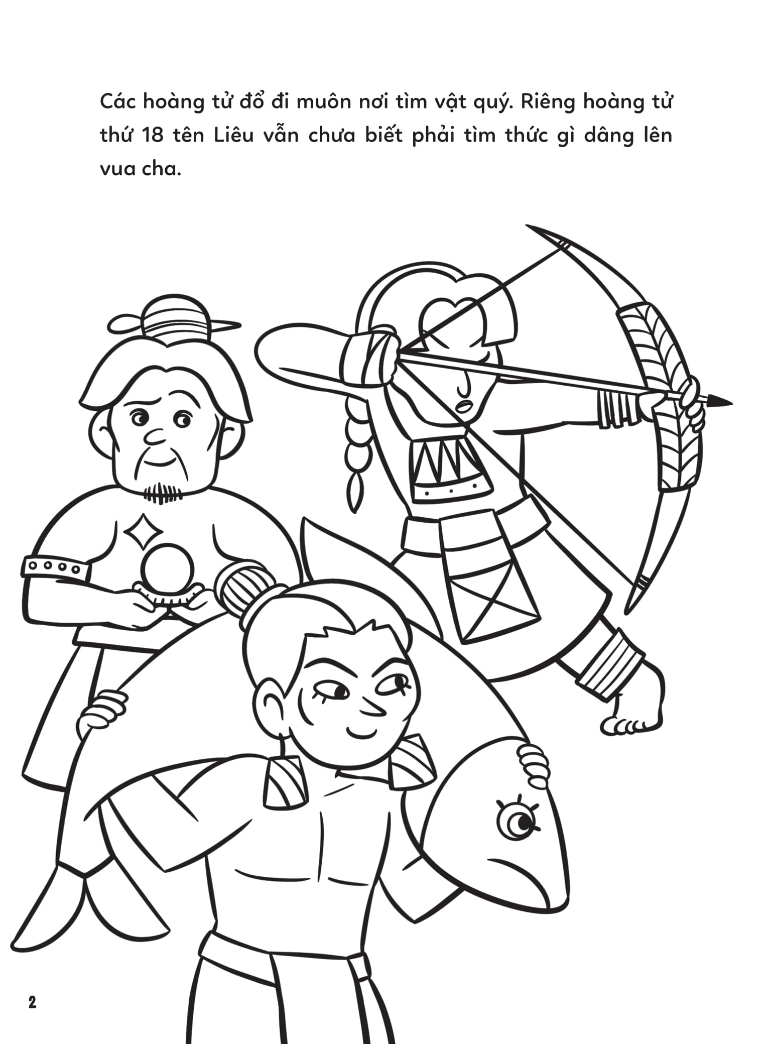 Tô Màu Cổ Tích Việt Nam - Sự Tích Bánh Chưng Bánh Giày - Ảnh 4