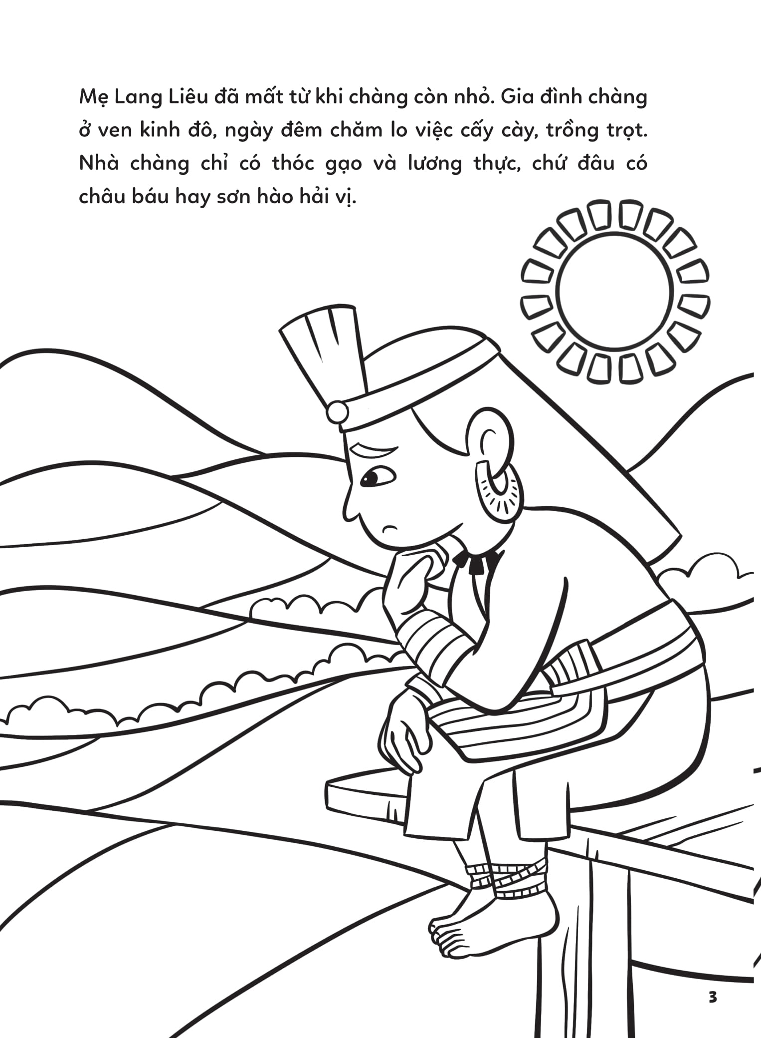 Tô Màu Cổ Tích Việt Nam - Sự Tích Bánh Chưng Bánh Giày - Ảnh 5