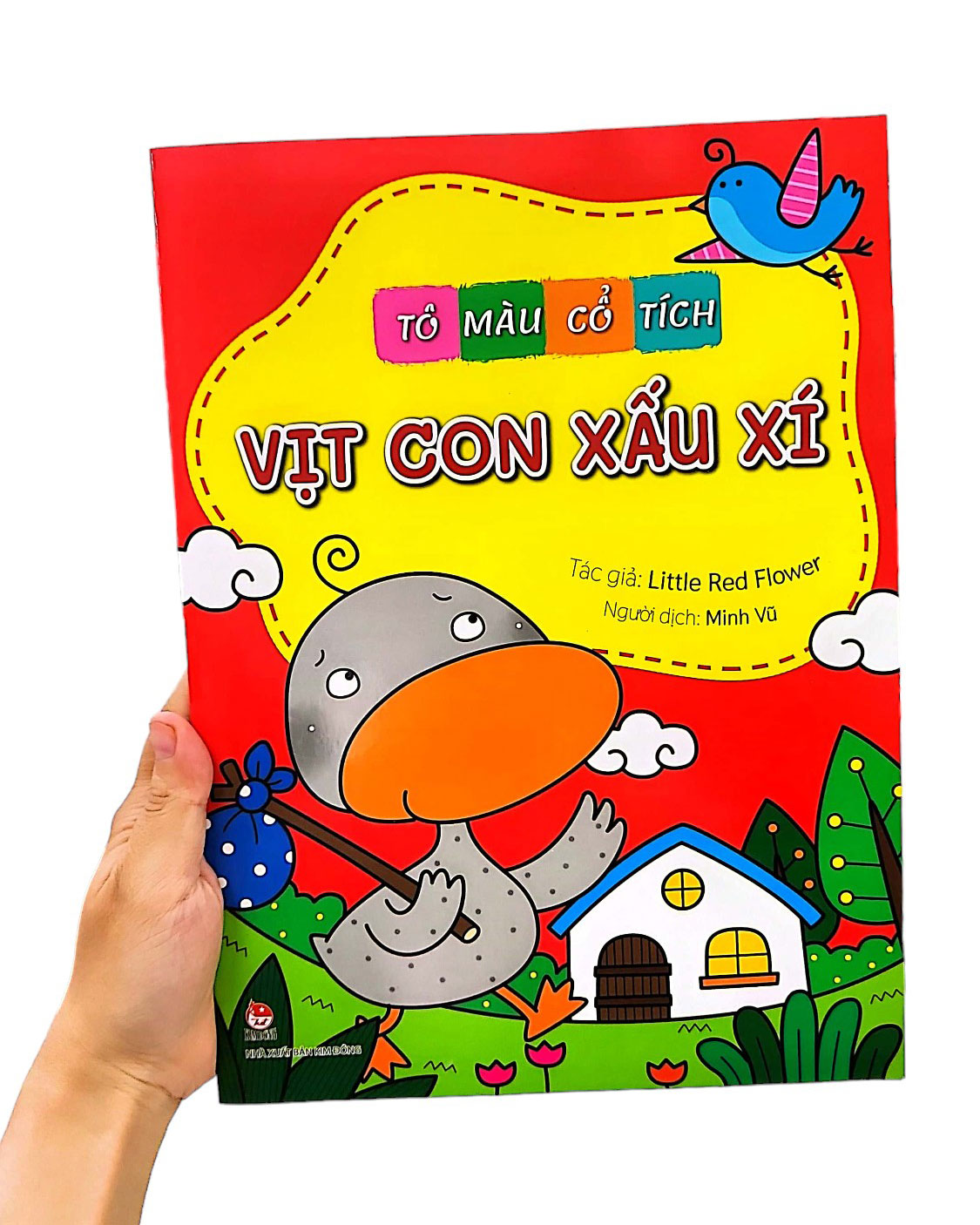 tô màu cổ tích - vịt con xấu xí - Ảnh 7