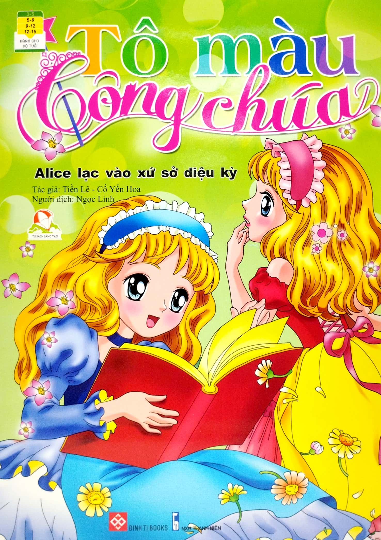 tô màu công chúa - alice lạc vào xứ sở diệu kỳ - Ảnh 3