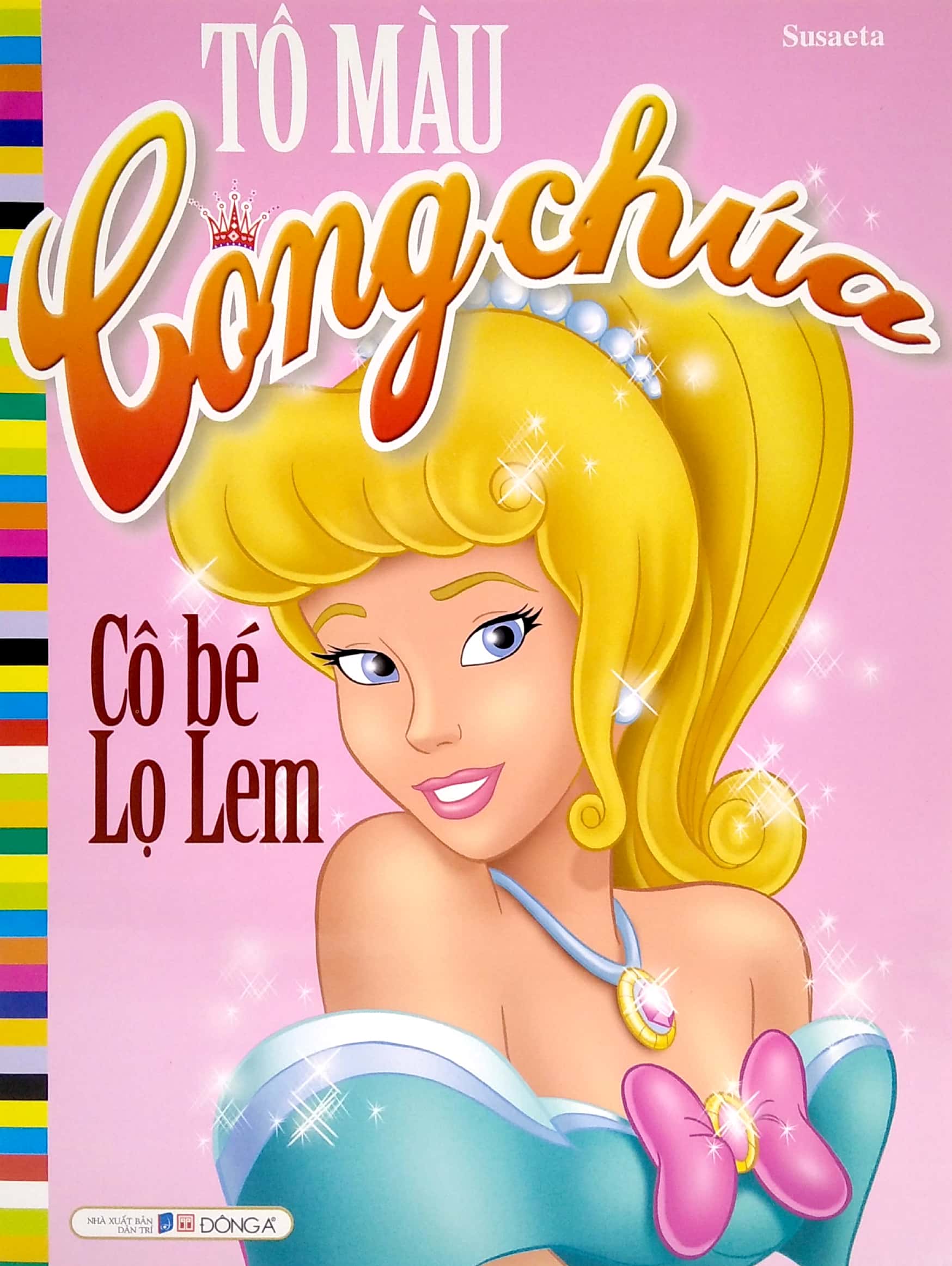 tô màu công chúa - cô bé lọ lem (tái bản 2021) - Ảnh 2
