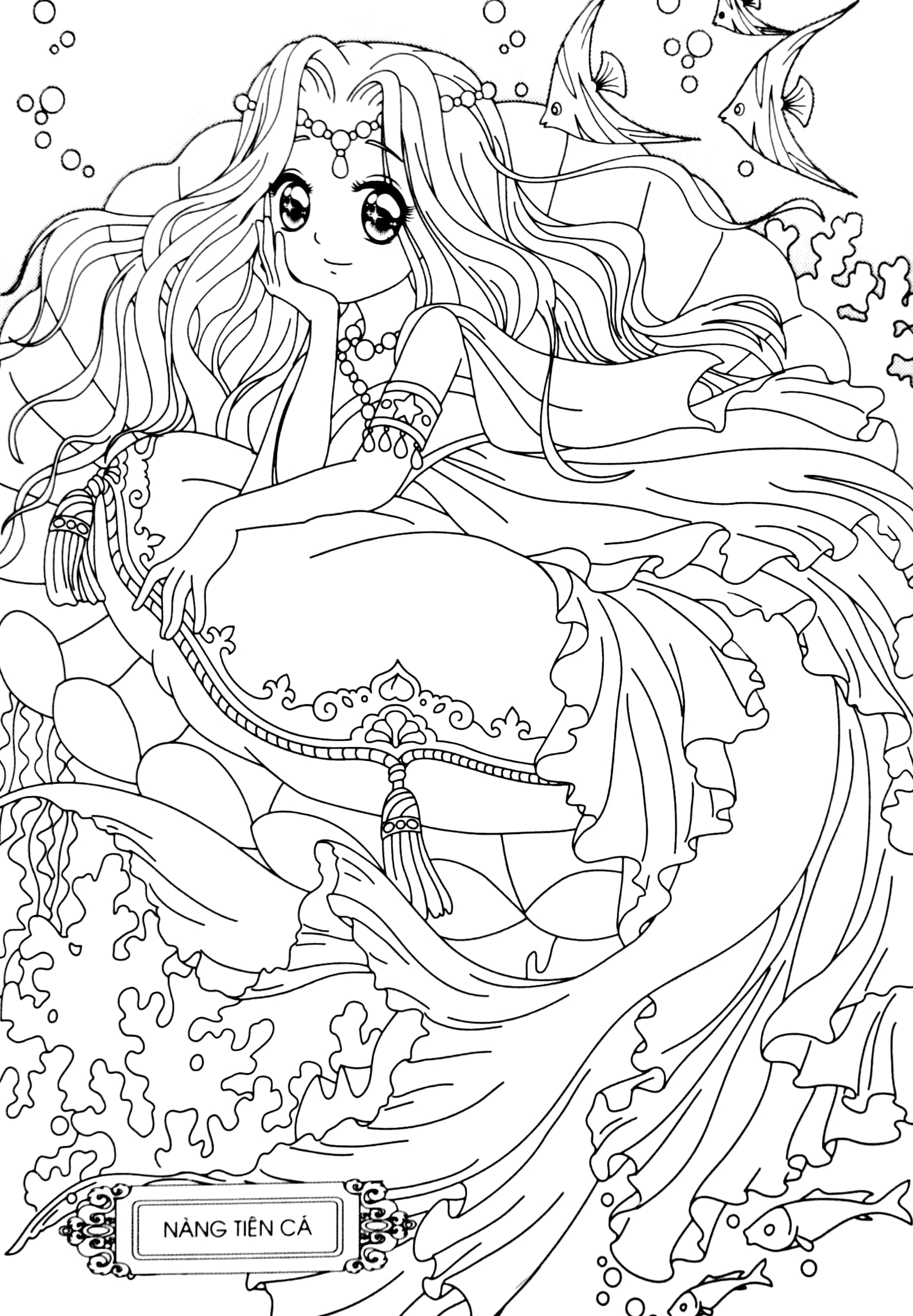 tô màu công chúa - công chúa cổ tích - Ảnh 4