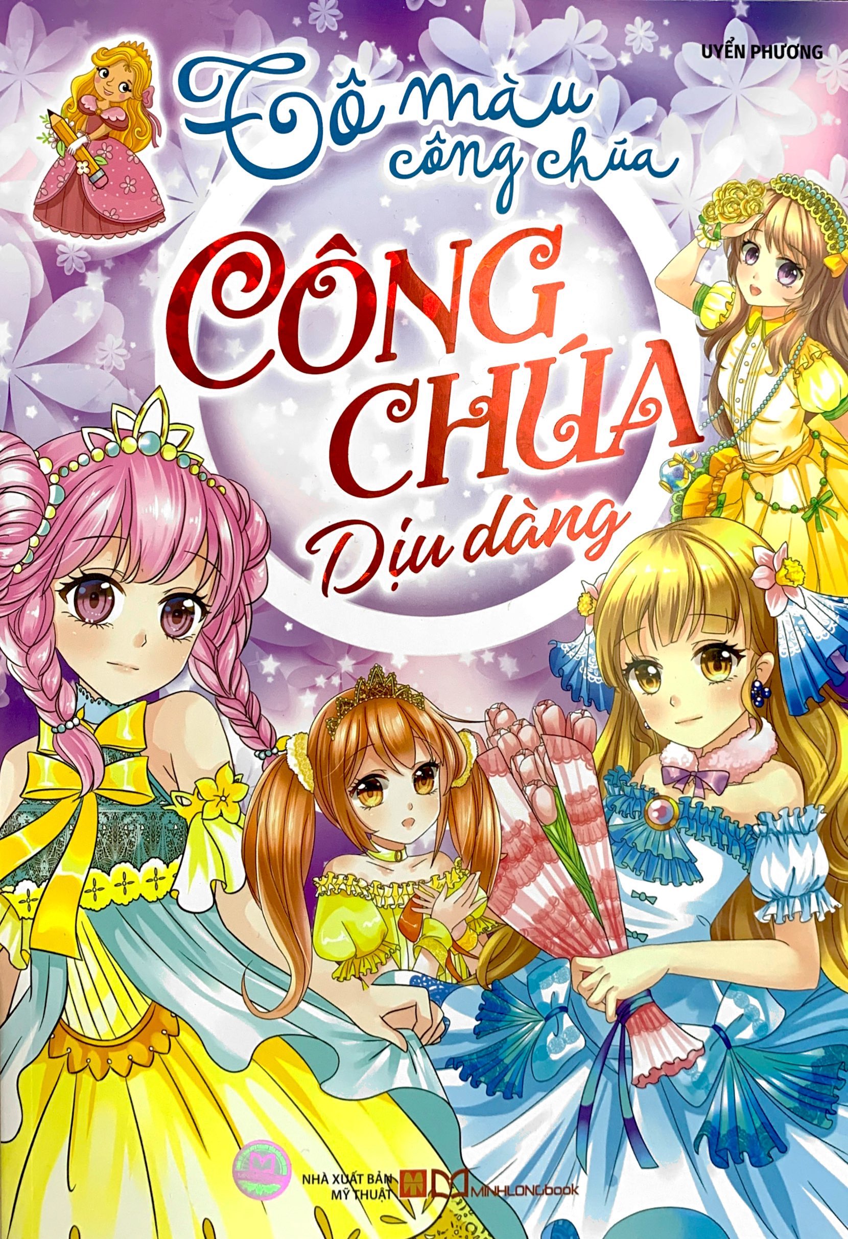 tô màu công chúa - công chúa dịu dàng - Ảnh 2