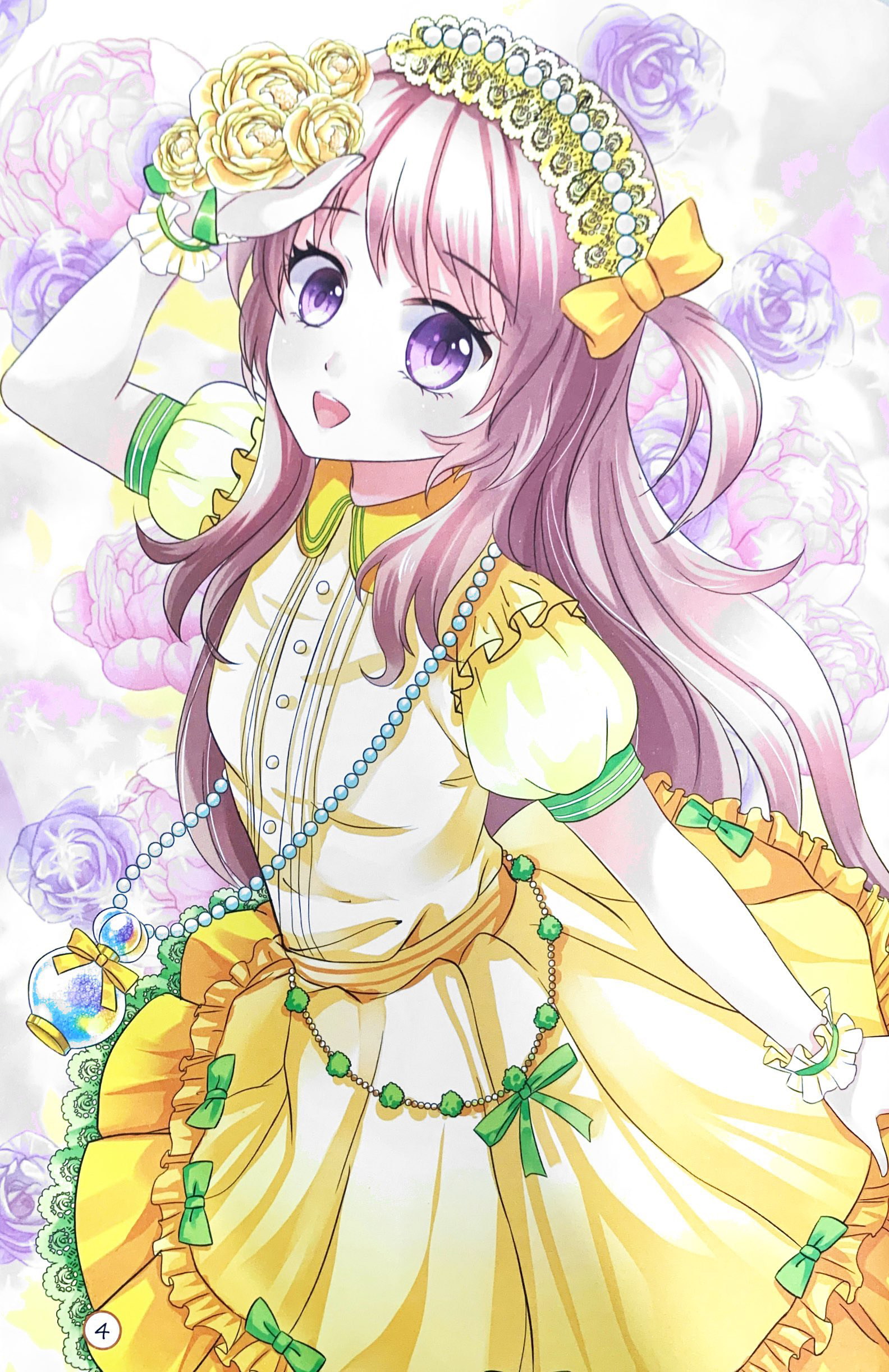 tô màu công chúa - công chúa dịu dàng - Ảnh 4