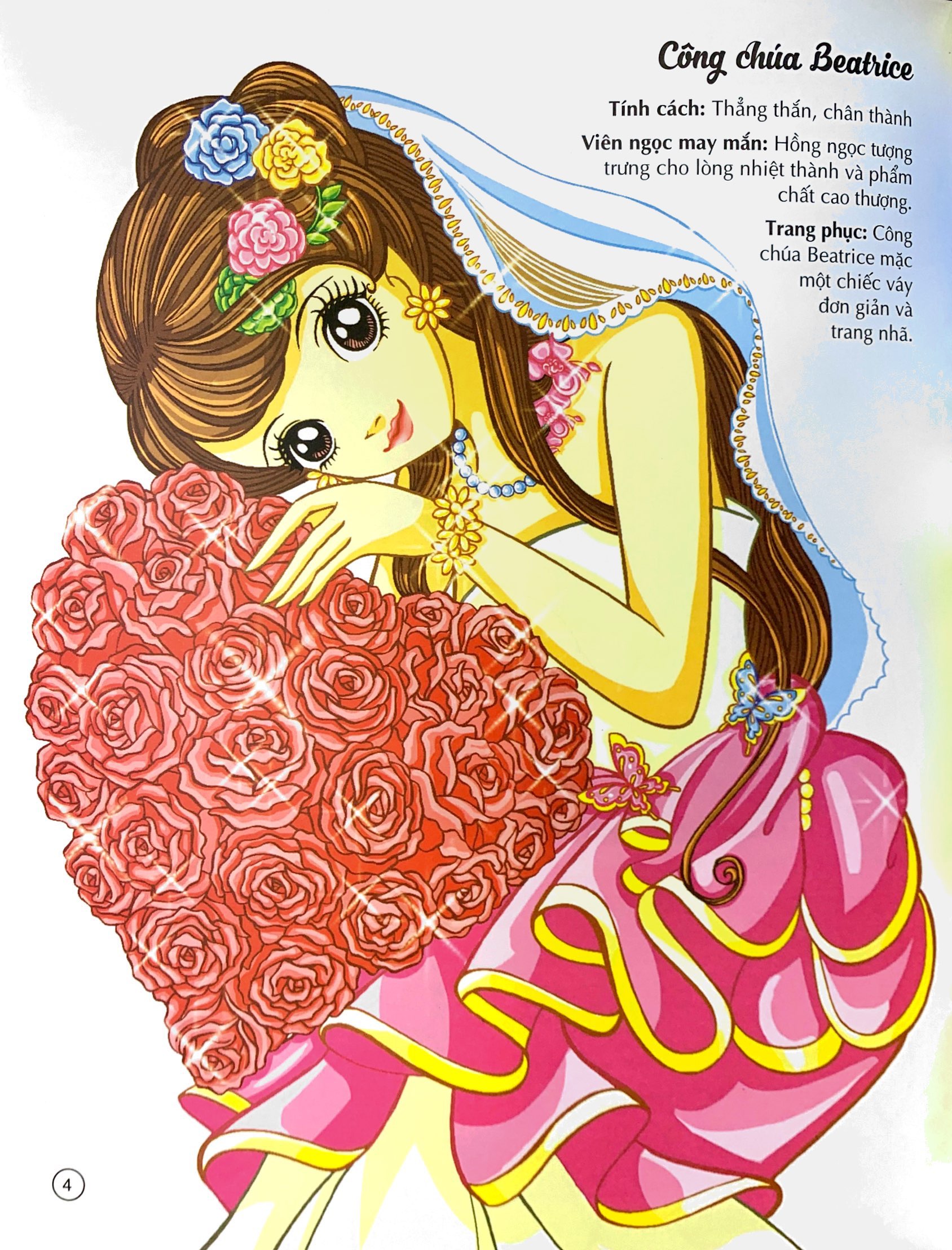 tô màu công chúa - công chúa kiều diễm - Ảnh 6