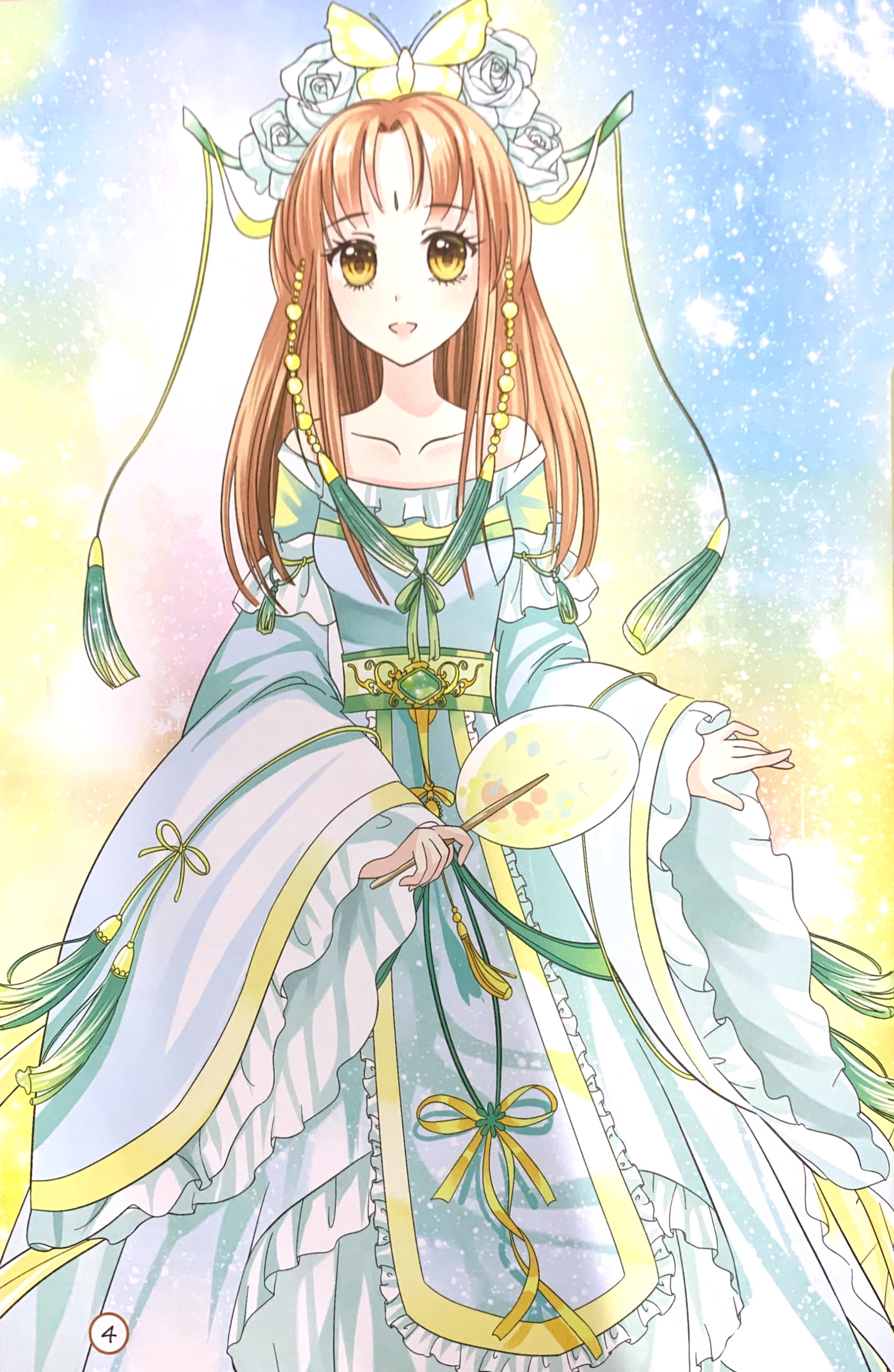 tô màu công chúa - công chúa lanh lợi - Ảnh 4