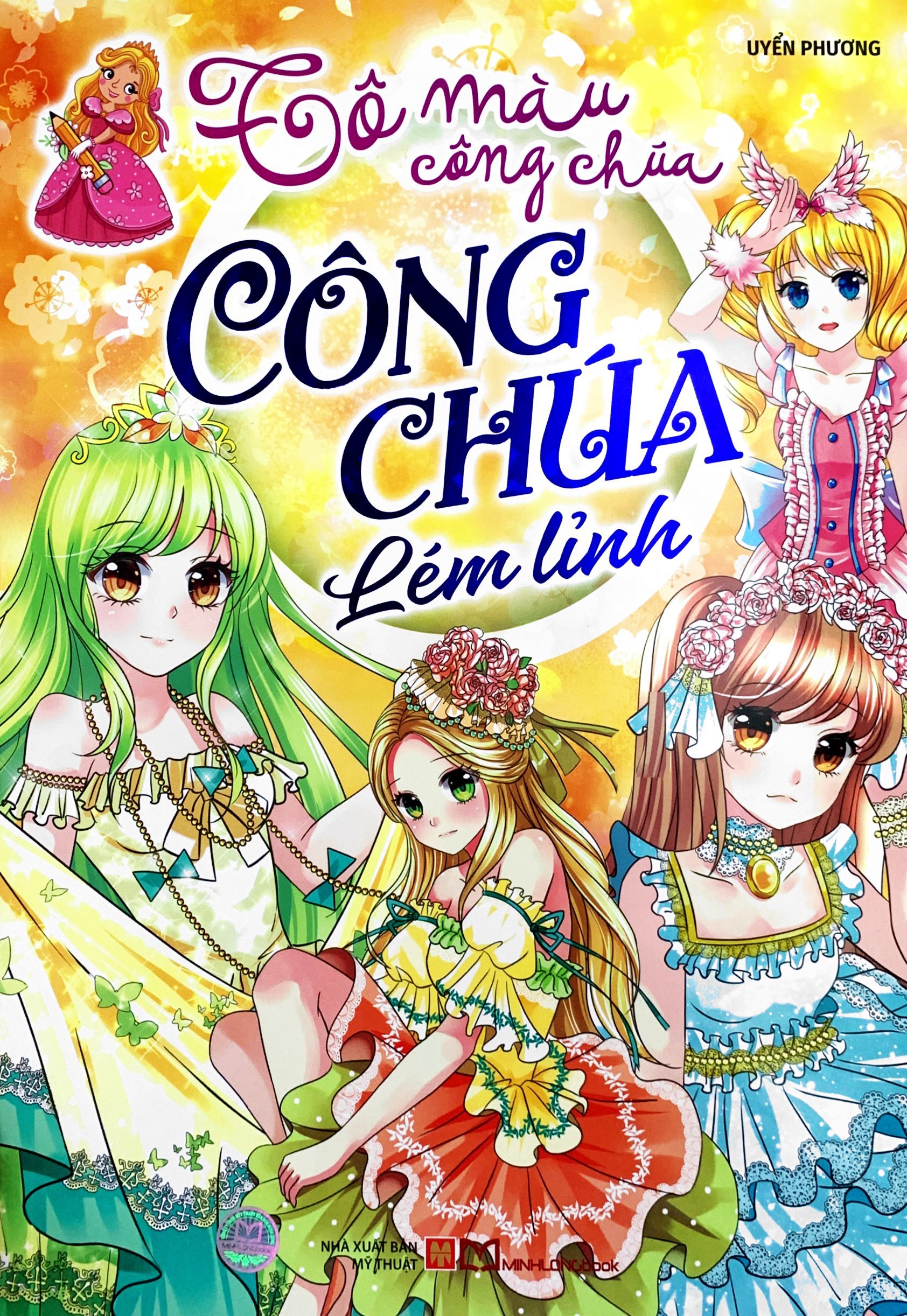 tô màu công chúa - công chúa lém lỉnh - Ảnh 2