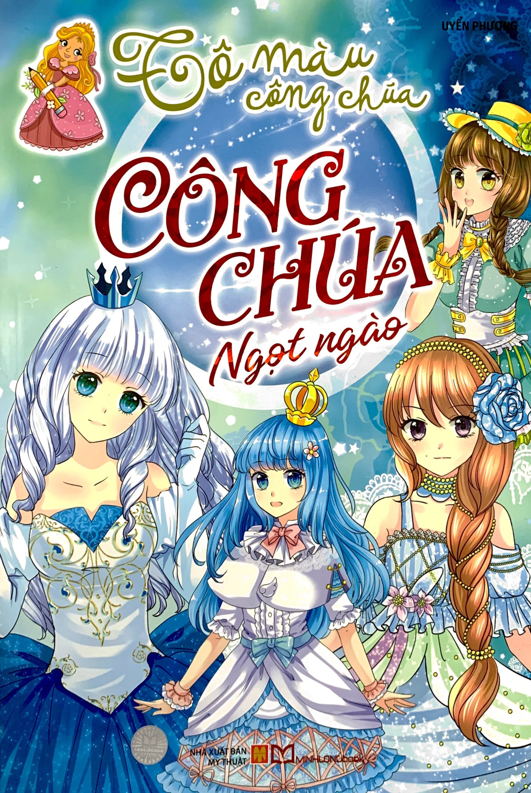 tô màu công chúa - công chúa ngọt ngào - Ảnh 2