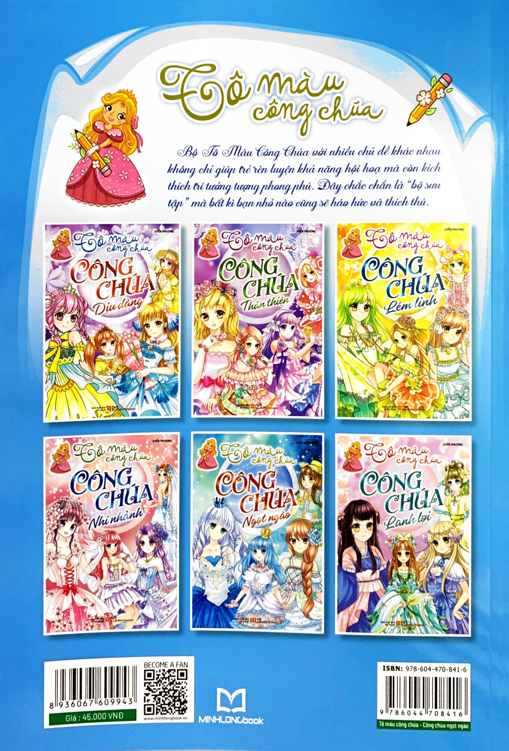 tô màu công chúa - công chúa ngọt ngào - Ảnh 7