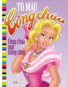 tô màu công chúa - công chúa ngủ trong rừng - Ảnh 2